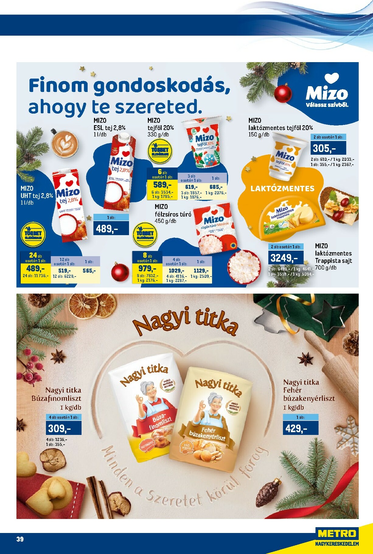 metro - Metro - Márkák akciós újság, érvényes 12.01. - 12.14. - page: 39