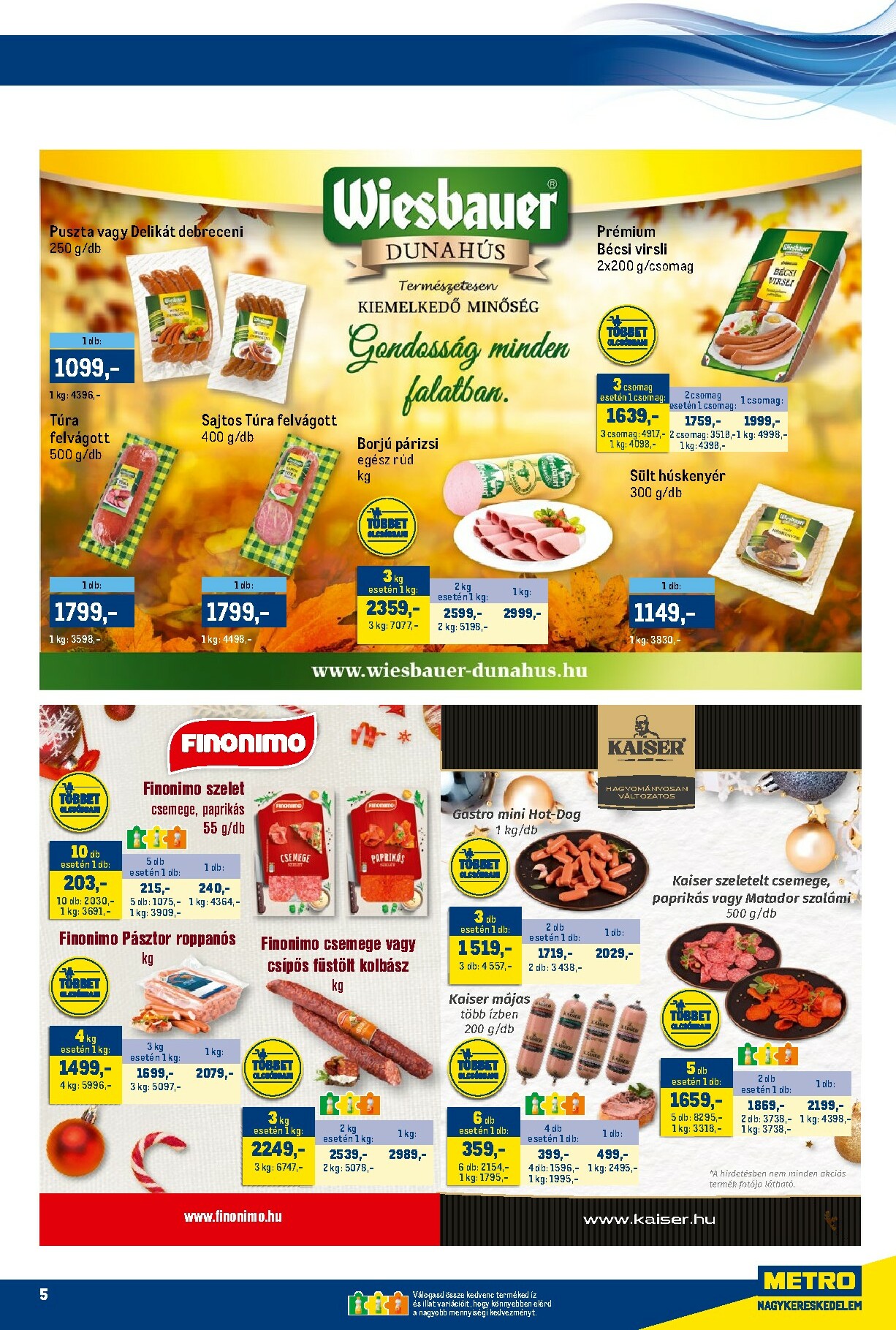 metro - Metro - Márkák akciós újság, érvényes 12.01. - 12.14. - page: 5