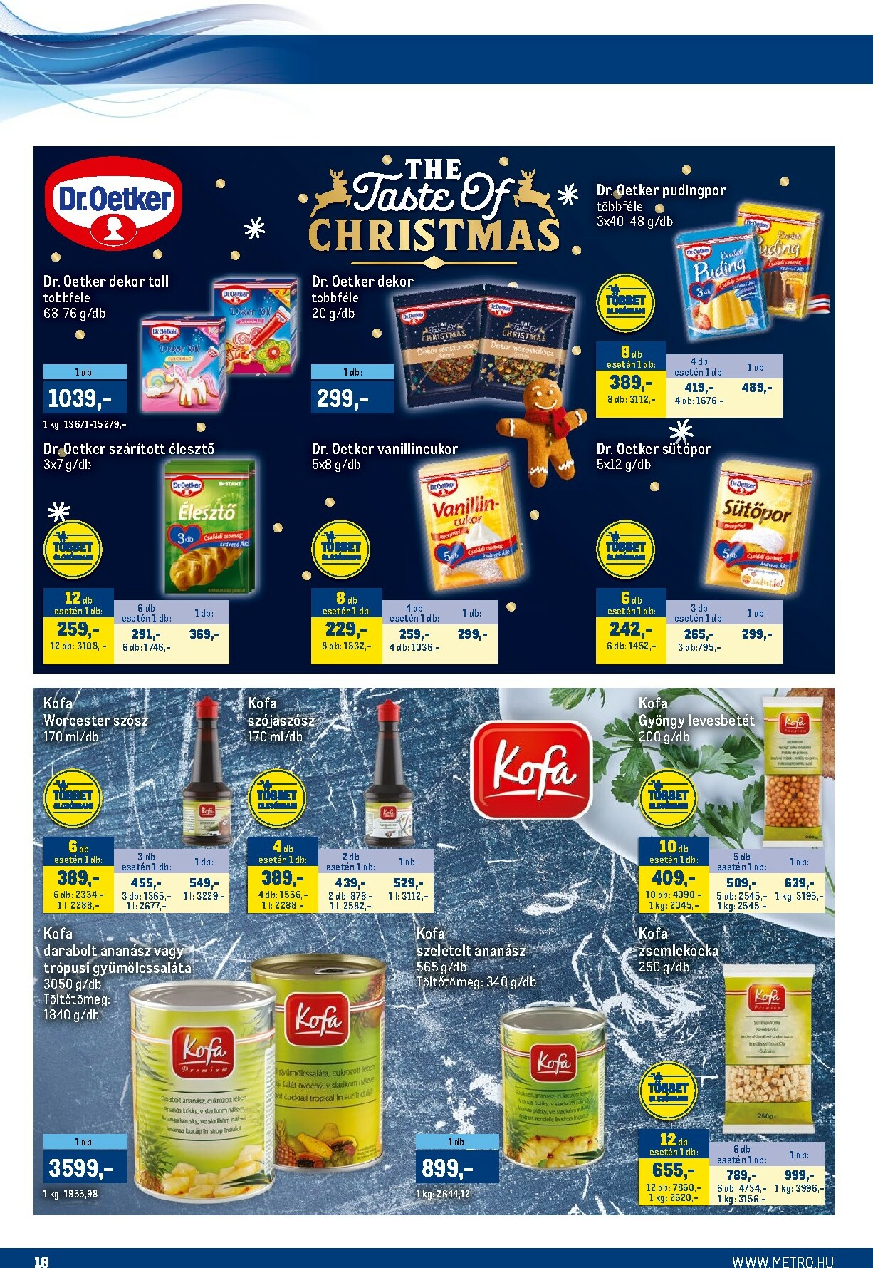 metro - Metro - Márkák akciós újság, érvényes 12.01. - 12.14. - page: 18