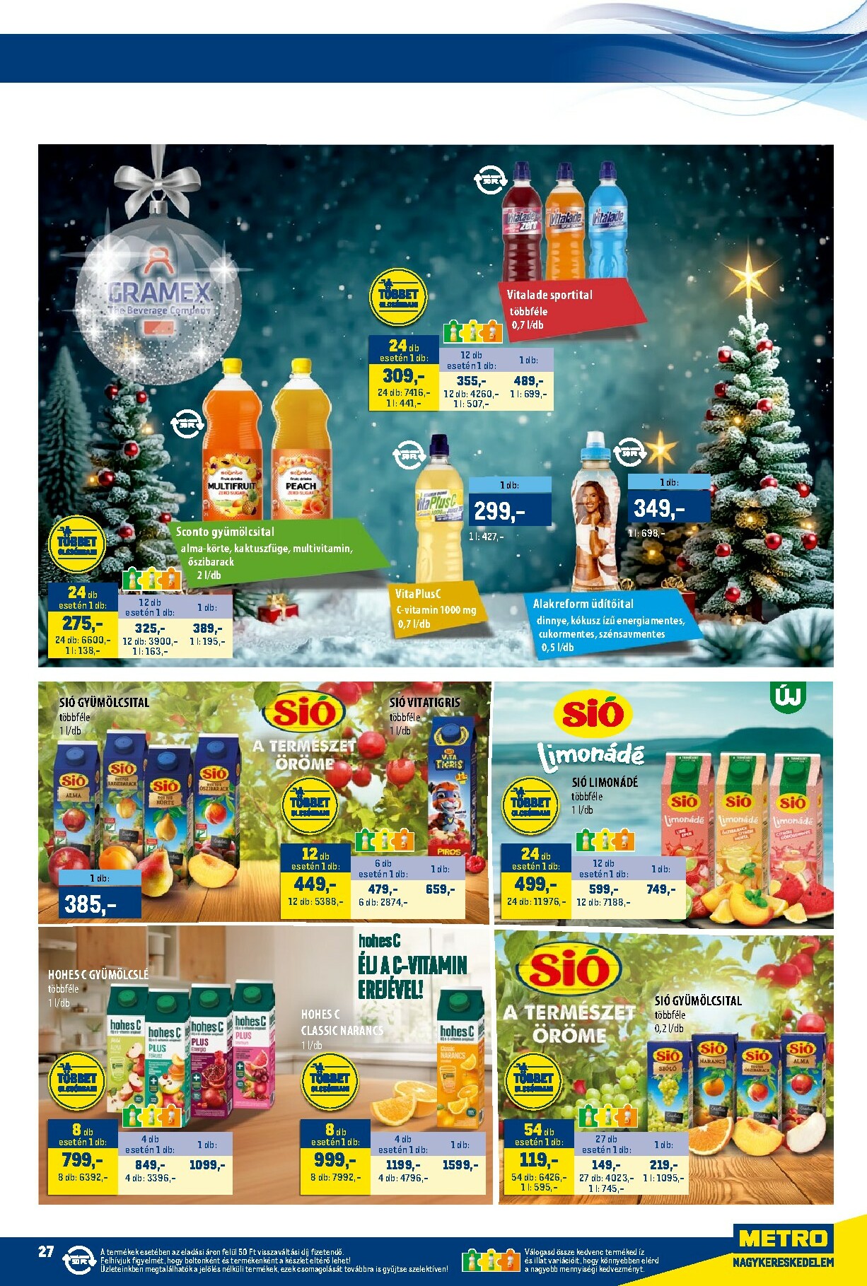 metro - Metro - Márkák akciós újság, érvényes 12.01. - 12.14. - page: 27