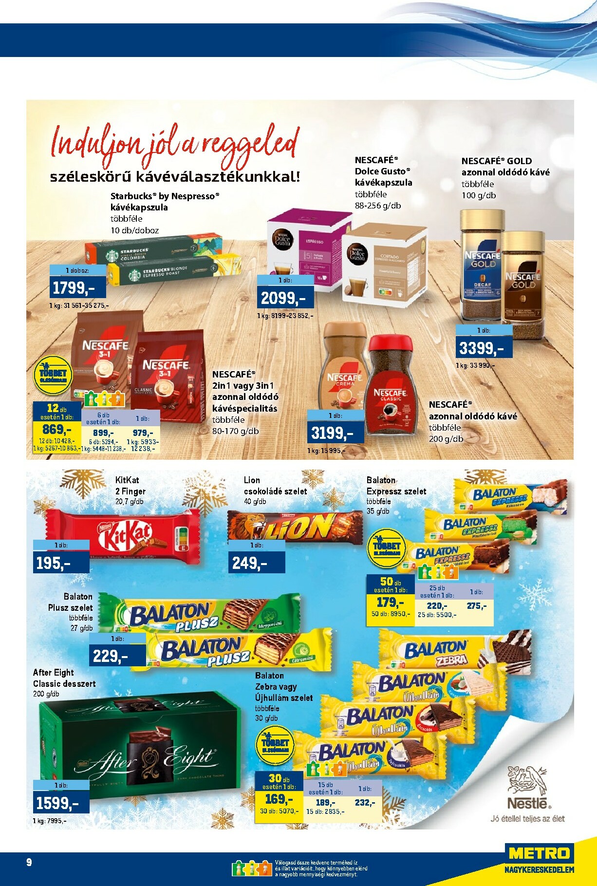 metro - Metro - Márkák akciós újság, érvényes 12.01. - 12.14. - page: 9