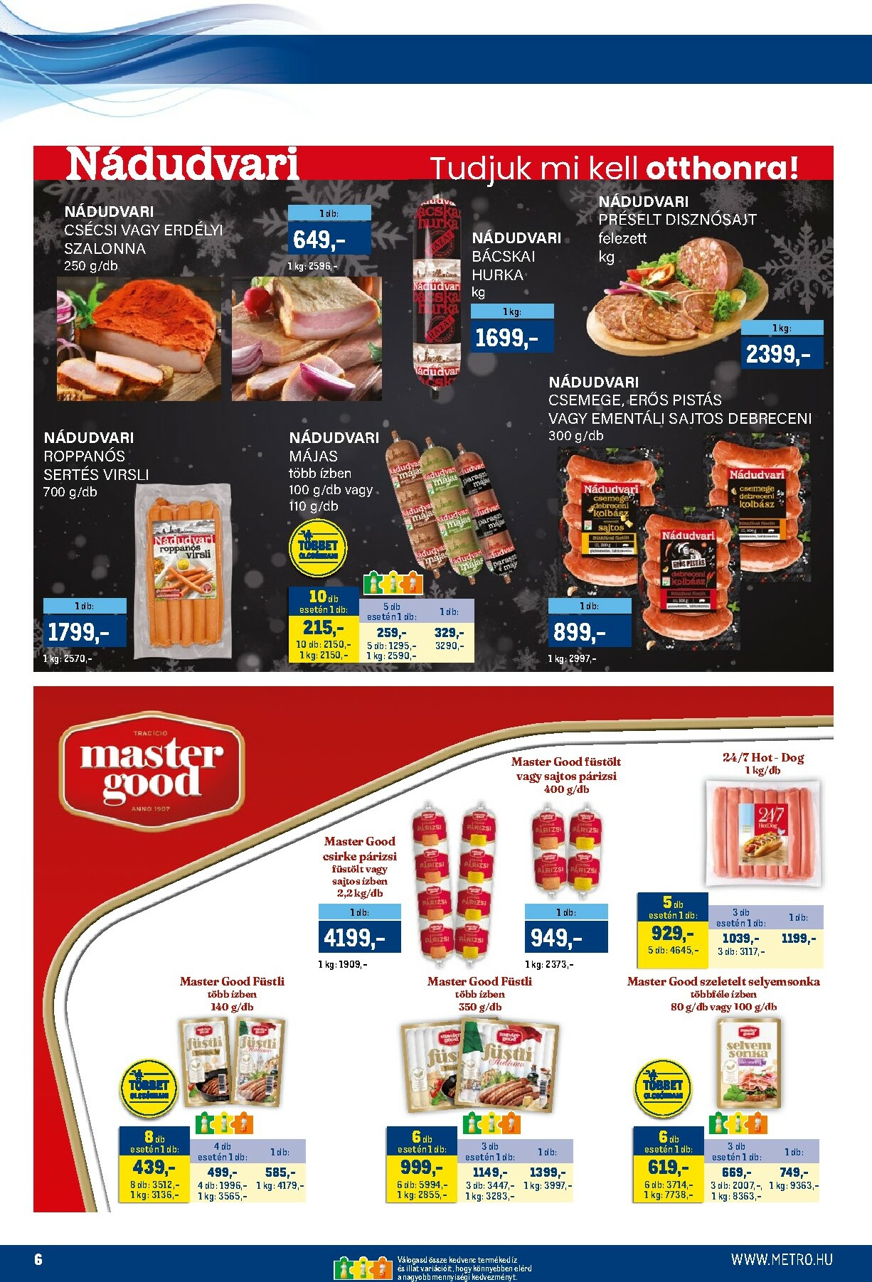 metro - Metro - Márkák akciós újság, érvényes 12.01. - 12.14. - page: 6