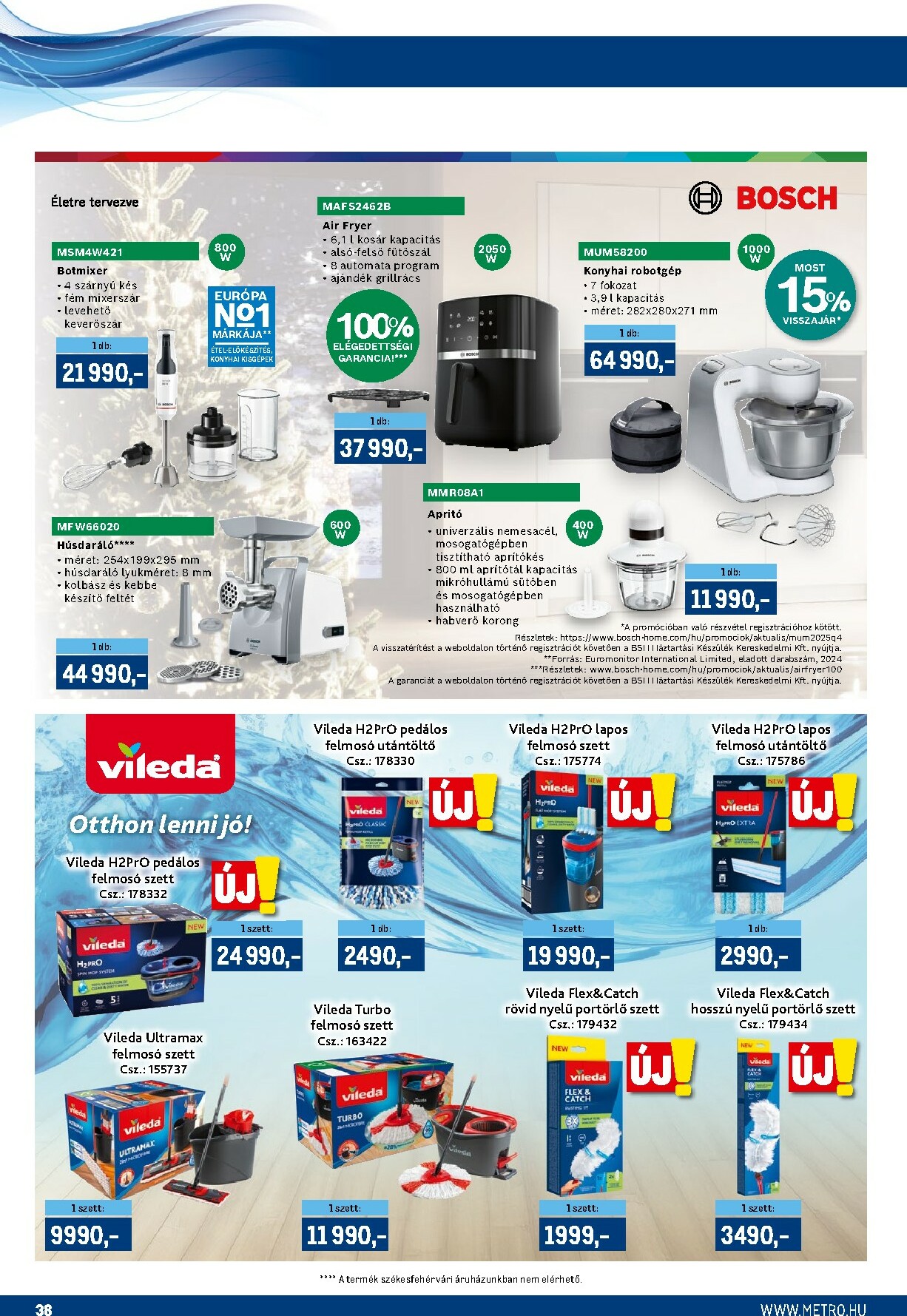 metro - Metro - Márkák akciós újság, érvényes 12.01. - 12.14. - page: 38