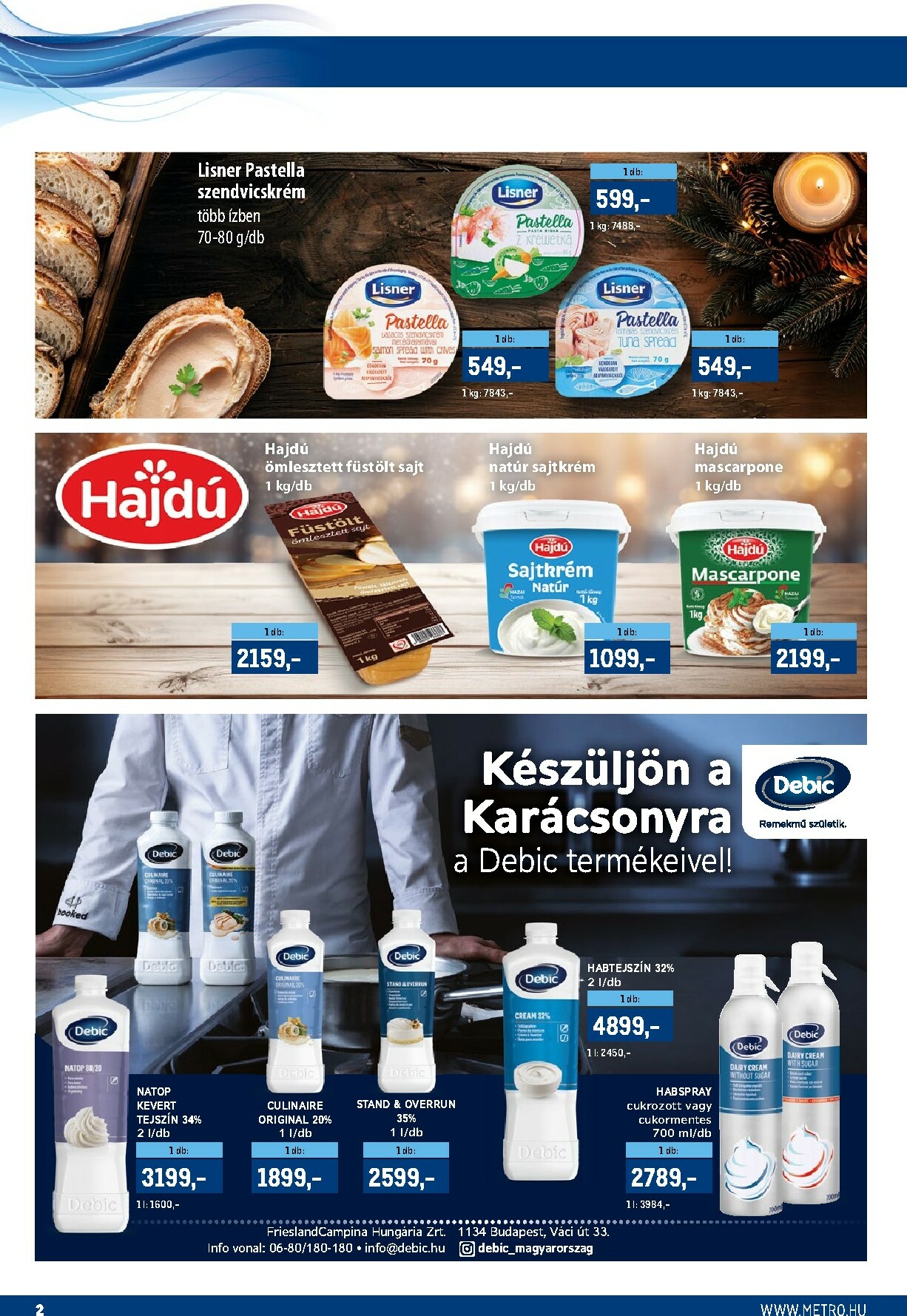 metro - Metro - Márkák akciós újság, érvényes 12.01. - 12.14. - page: 2