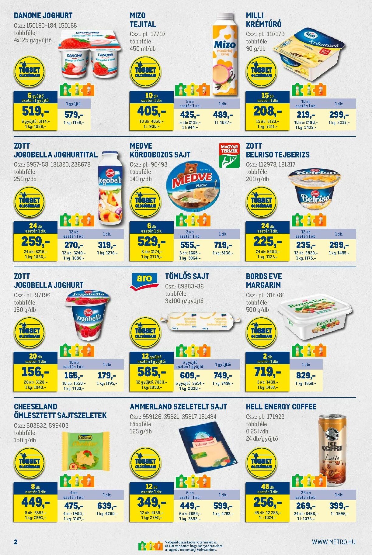 metro - Metro - Nagy Ajánlatok Kiskereskedőknek akciós újság, érvényes 12.01. - 12.31. - page: 2