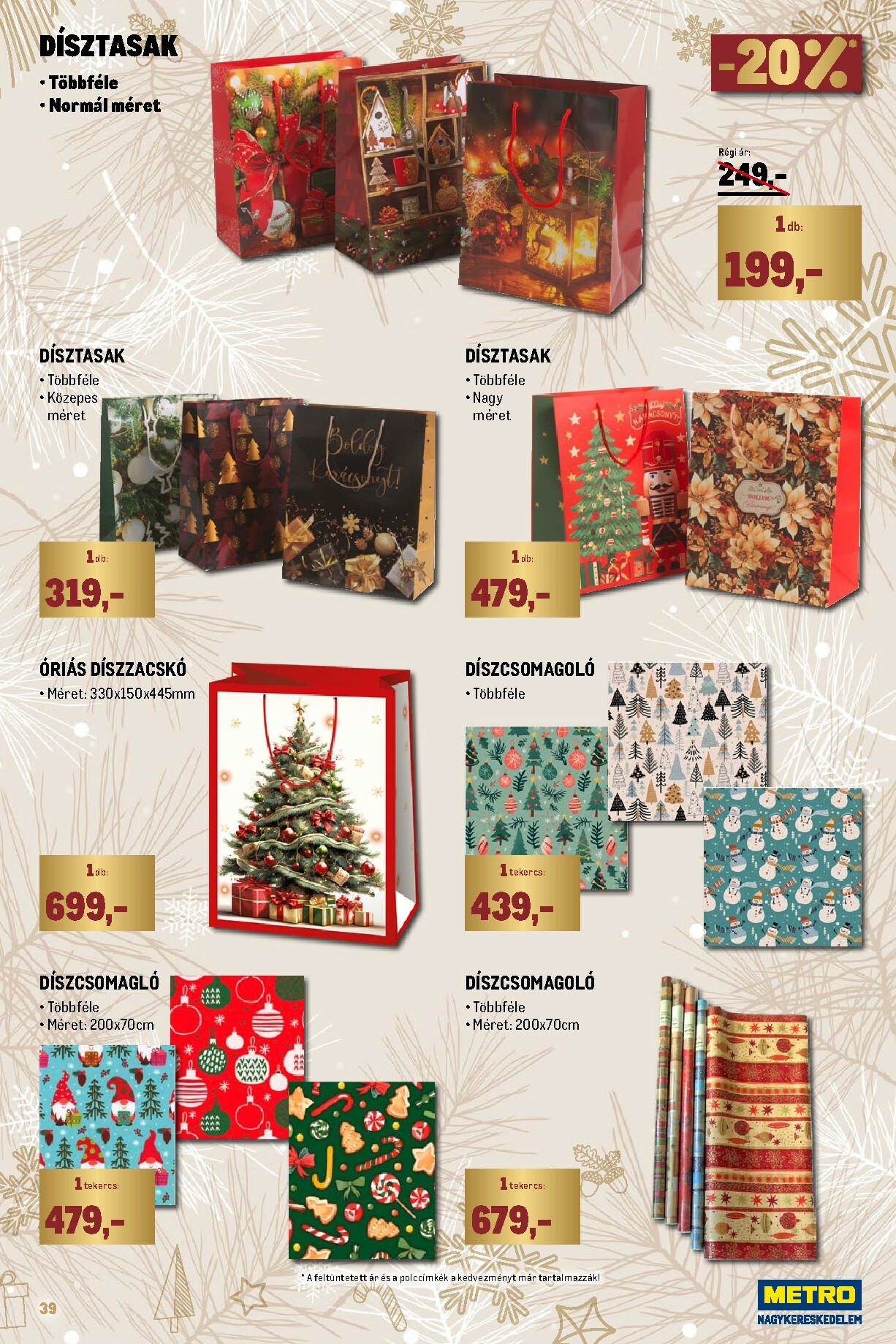 metro - Metro - Ünnepi katalógus akciós újság, érvényes 12.01. - 12.31. - page: 39
