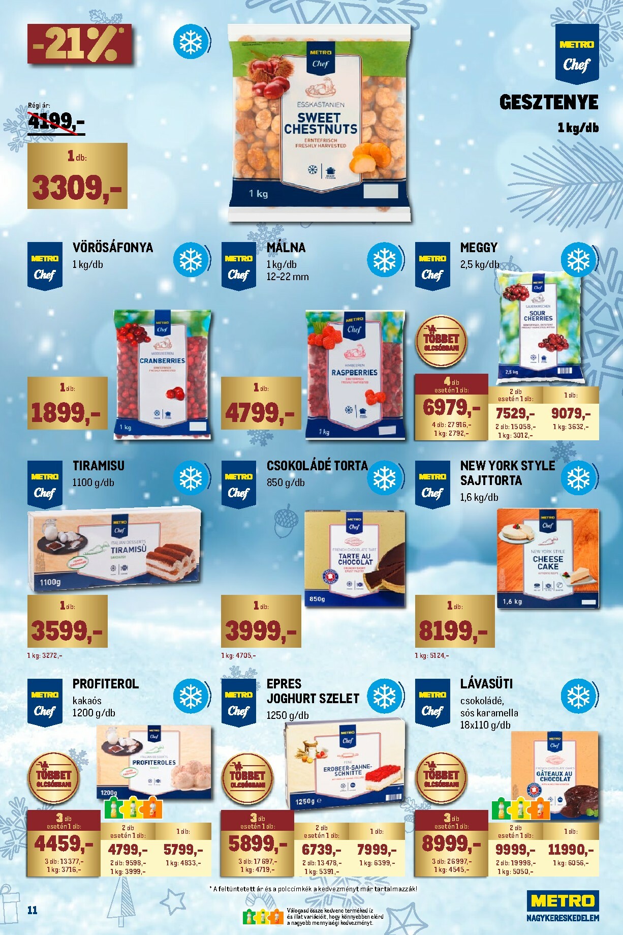 metro - Metro - Ünnepi katalógus akciós újság, érvényes 12.01. - 12.31. - page: 11