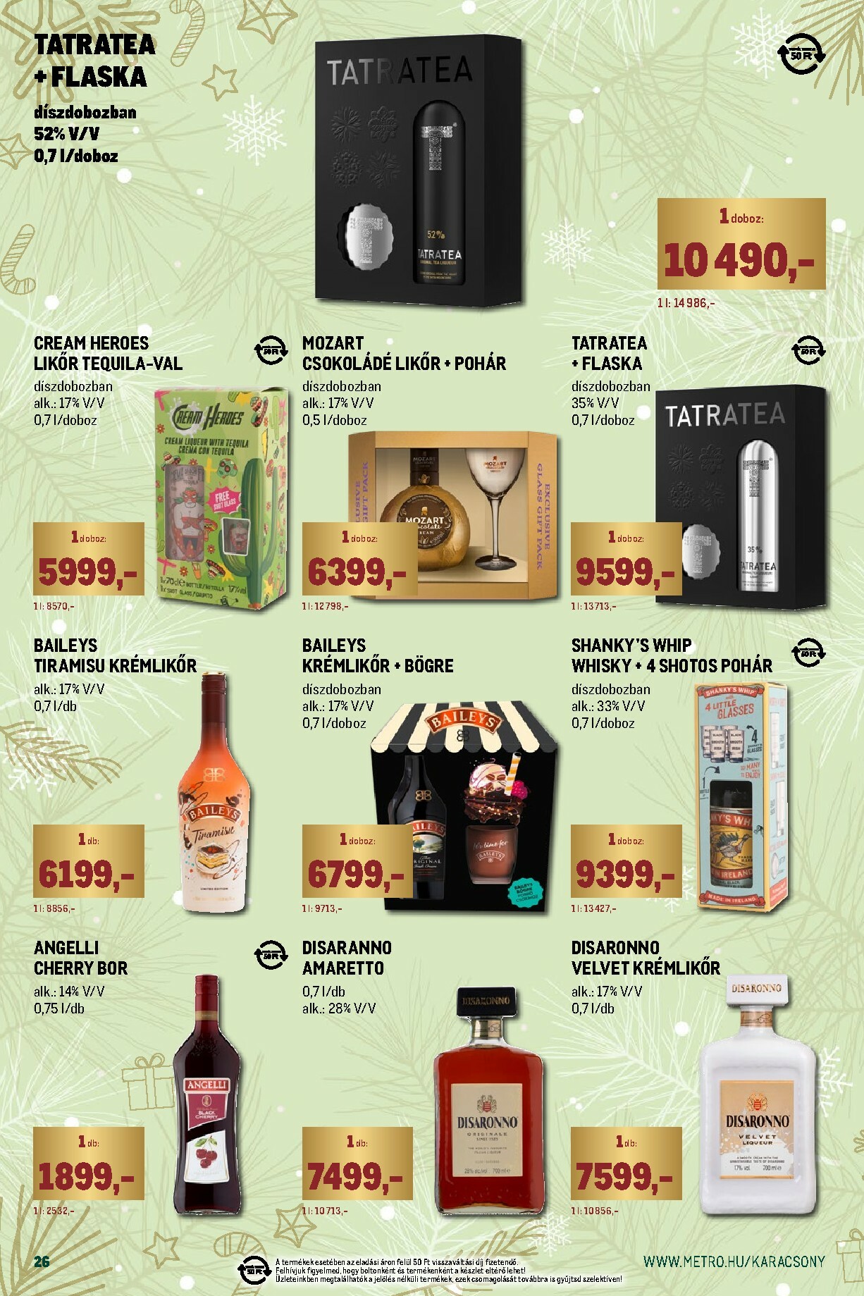 metro - Metro - Ünnepi katalógus akciós újság, érvényes 12.01. - 12.31. - page: 26