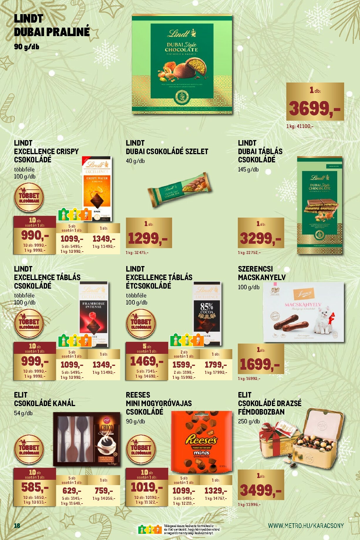 metro - Metro - Ünnepi katalógus akciós újság, érvényes 12.01. - 12.31. - page: 18