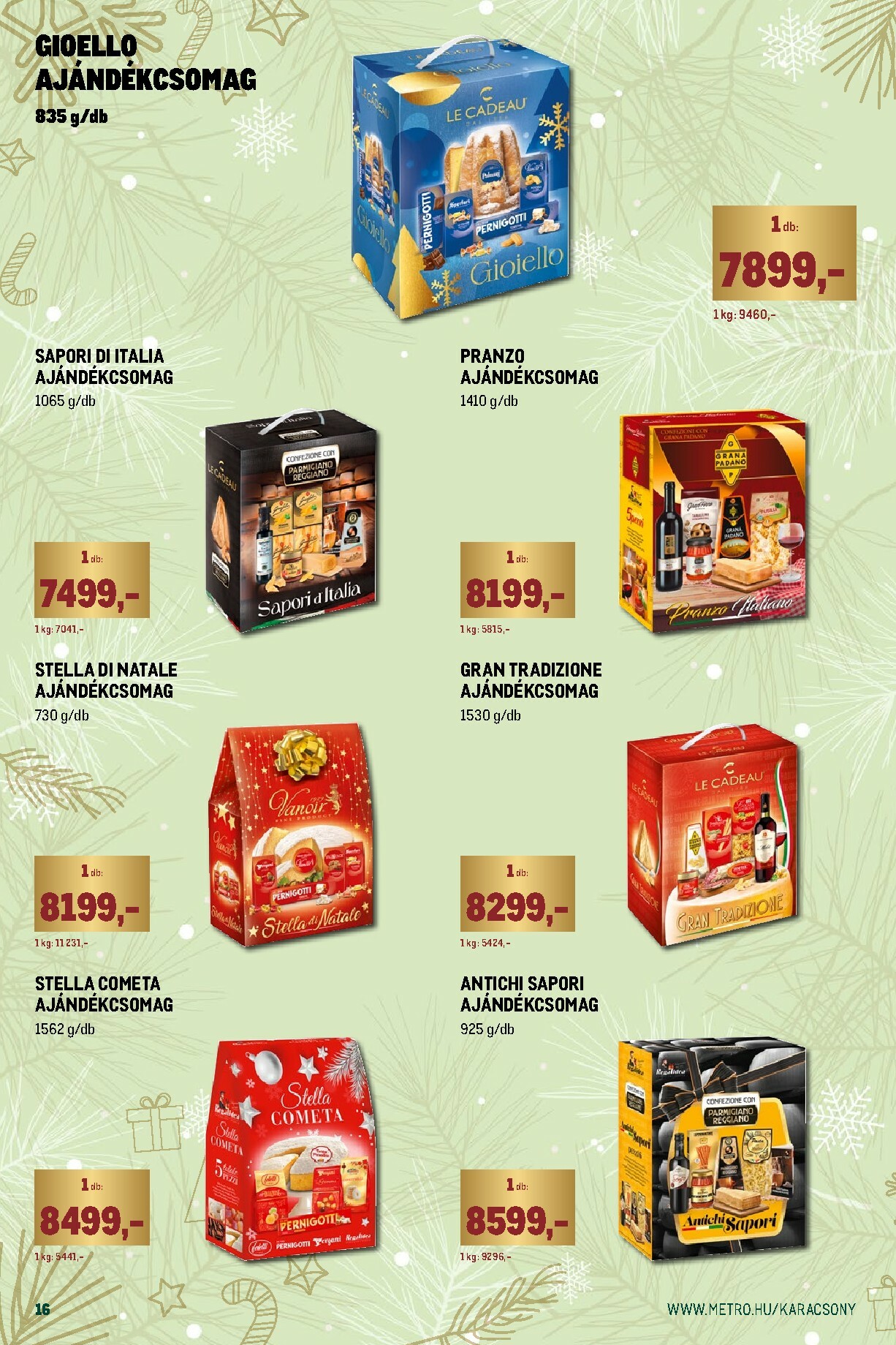 metro - Metro - Ünnepi katalógus akciós újság, érvényes 12.01. - 12.31. - page: 16