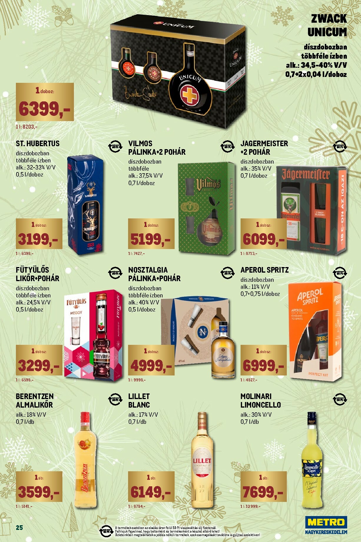 metro - Metro - Ünnepi katalógus akciós újság, érvényes 12.01. - 12.31. - page: 25
