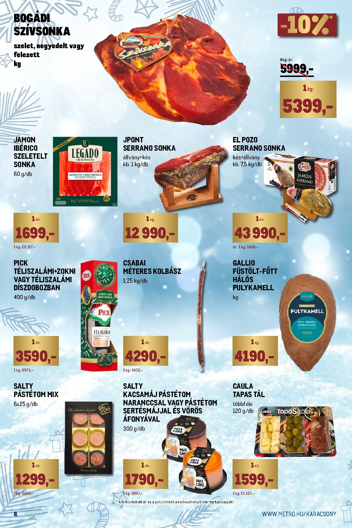 metro - Metro - Ünnepi katalógus akciós újság, érvényes 12.01. - 12.31. - page: 8