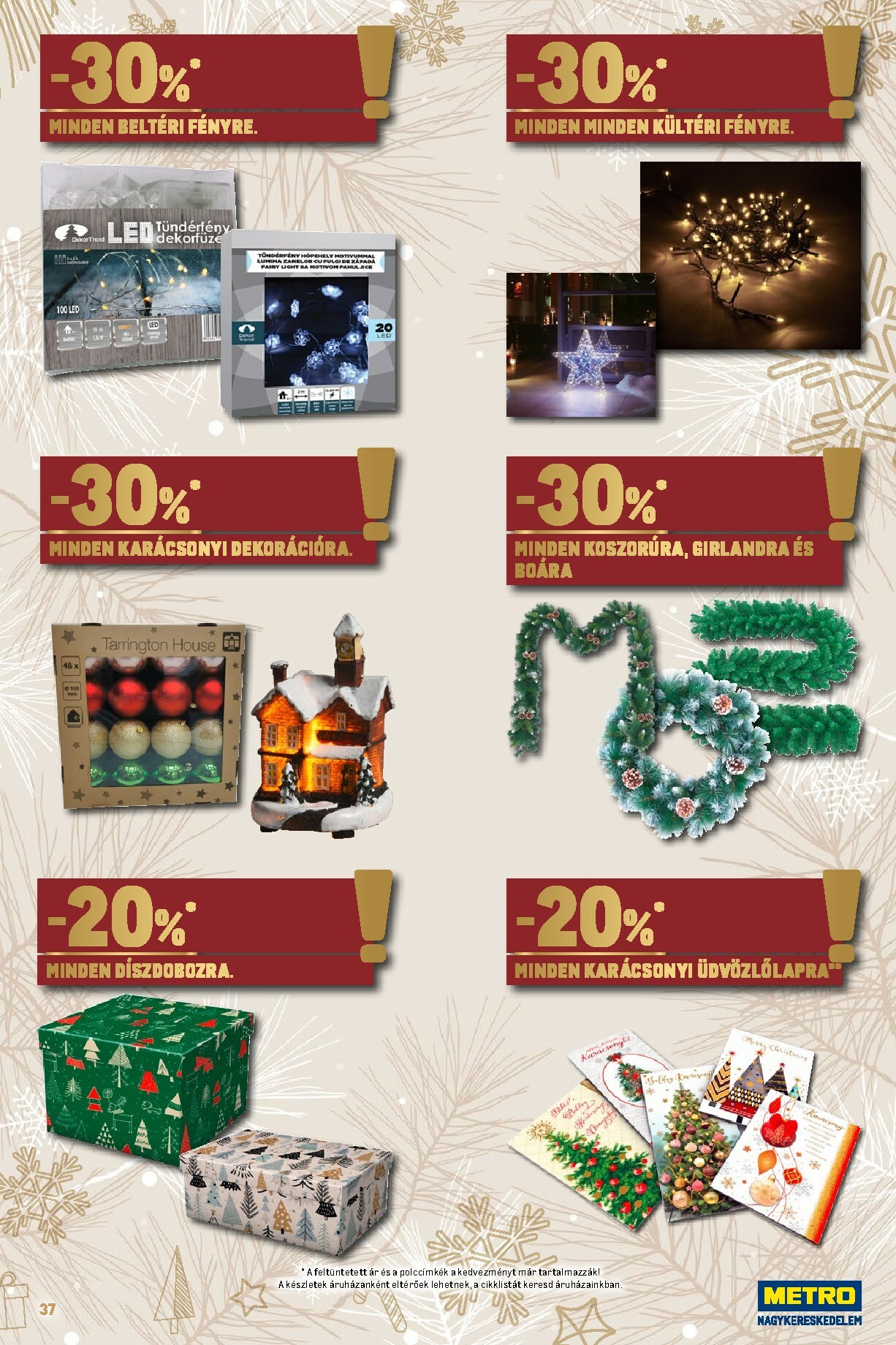 metro - Metro - Ünnepi katalógus akciós újság, érvényes 12.01. - 12.31. - page: 37