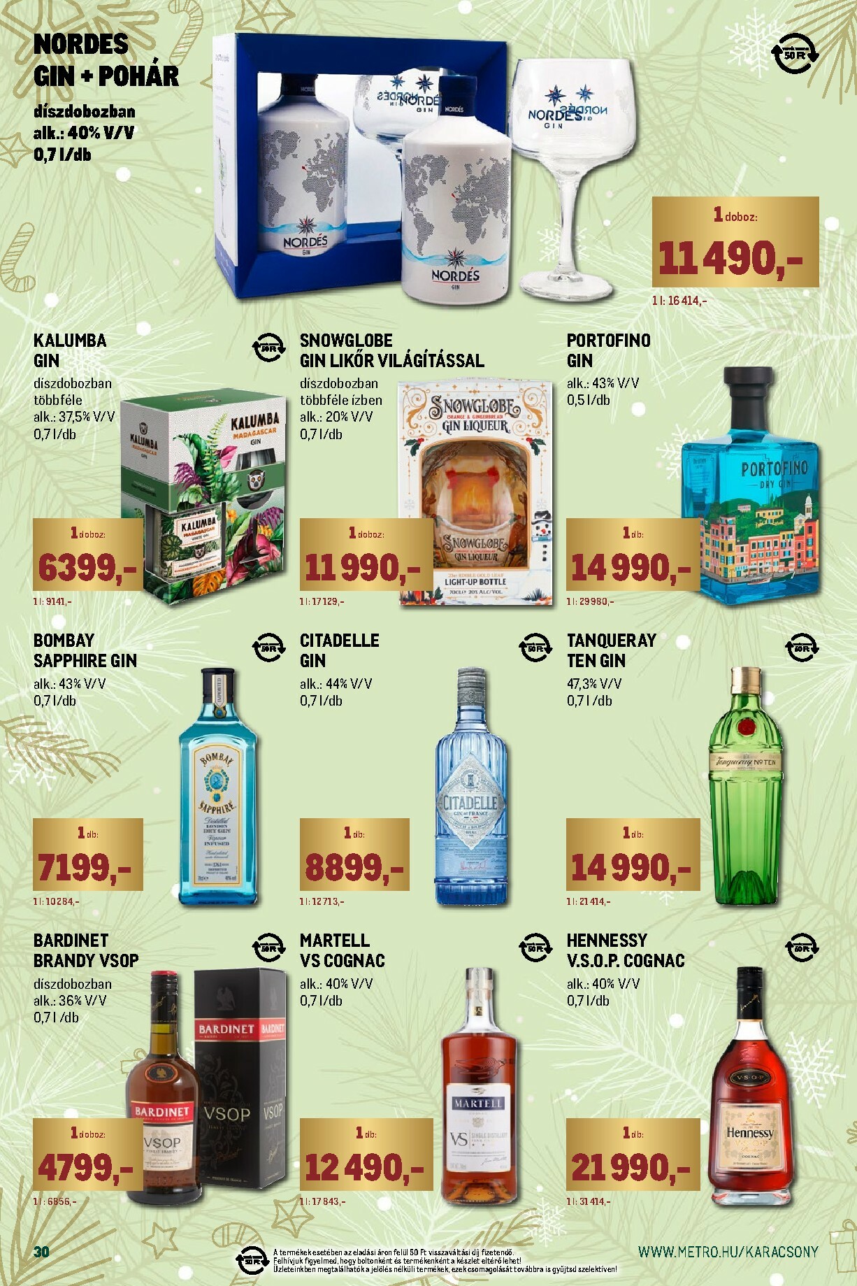 metro - Metro - Ünnepi katalógus akciós újság, érvényes 12.01. - 12.31. - page: 30