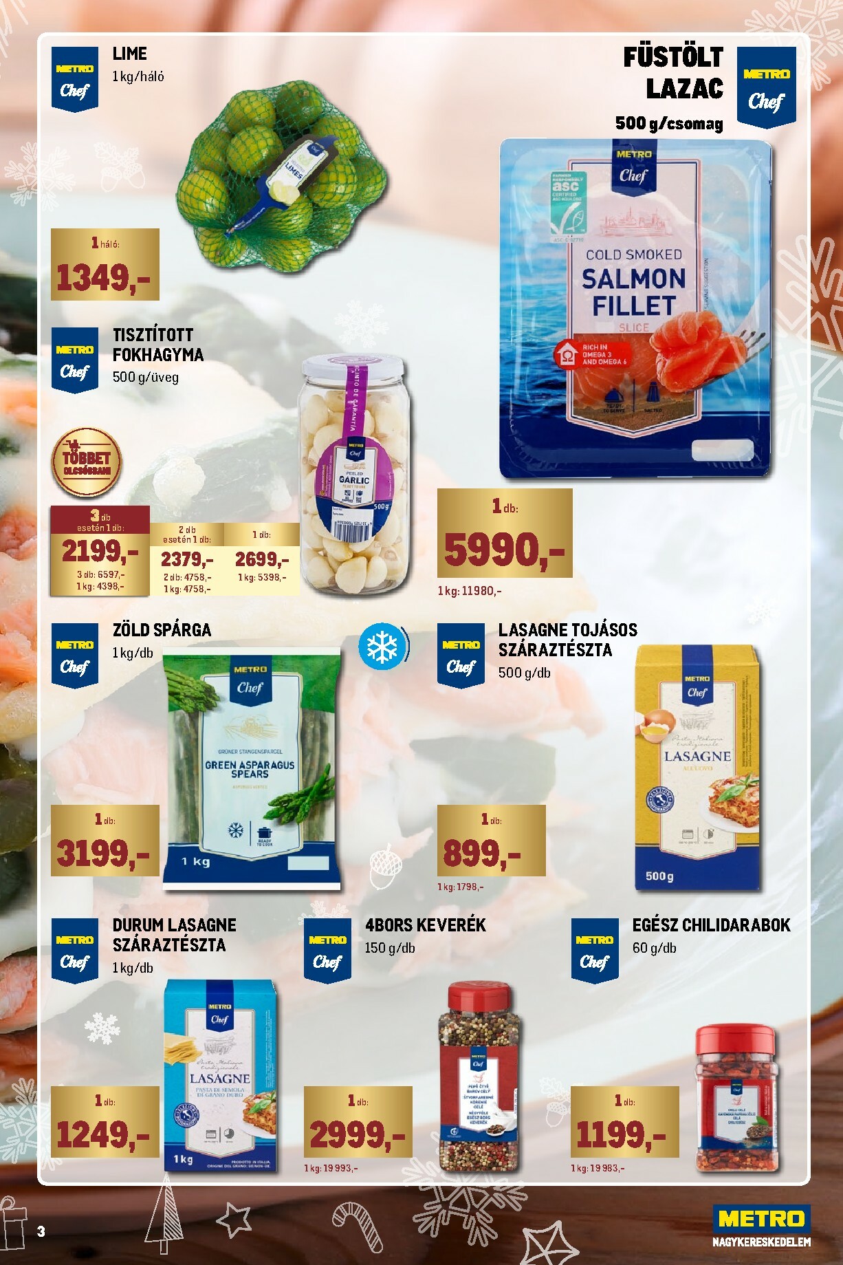 metro - Metro - Ünnepi katalógus akciós újság, érvényes 12.01. - 12.31. - page: 3