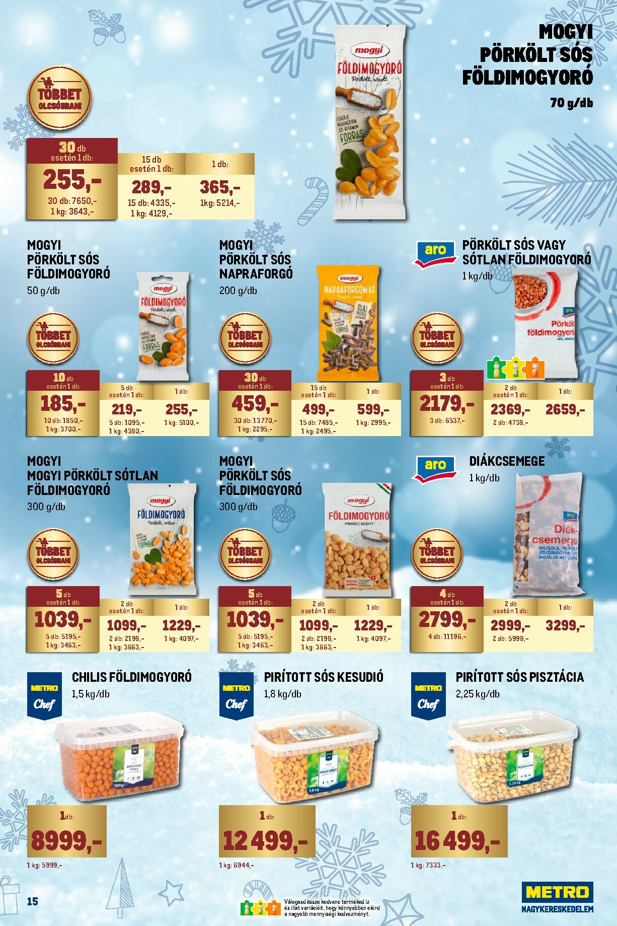 metro - Metro - Ünnepi katalógus akciós újság, érvényes 12.01. - 12.31. - page: 15