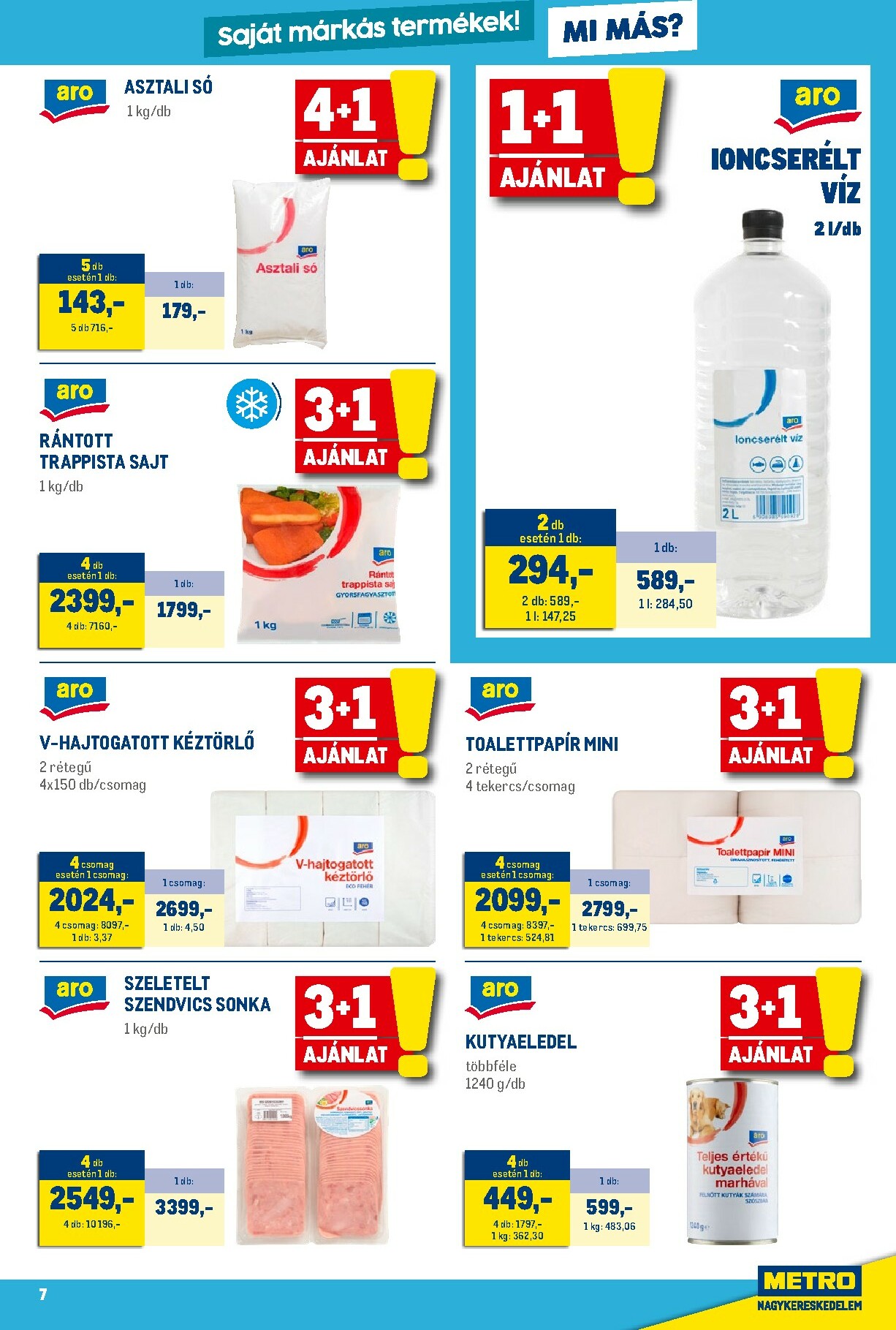 metro - Metro - Élelmiszer és Szezonális Ajánlataink Kiskereskedőknek akciós újság, érvényes 01.02. - 01.31. - page: 7