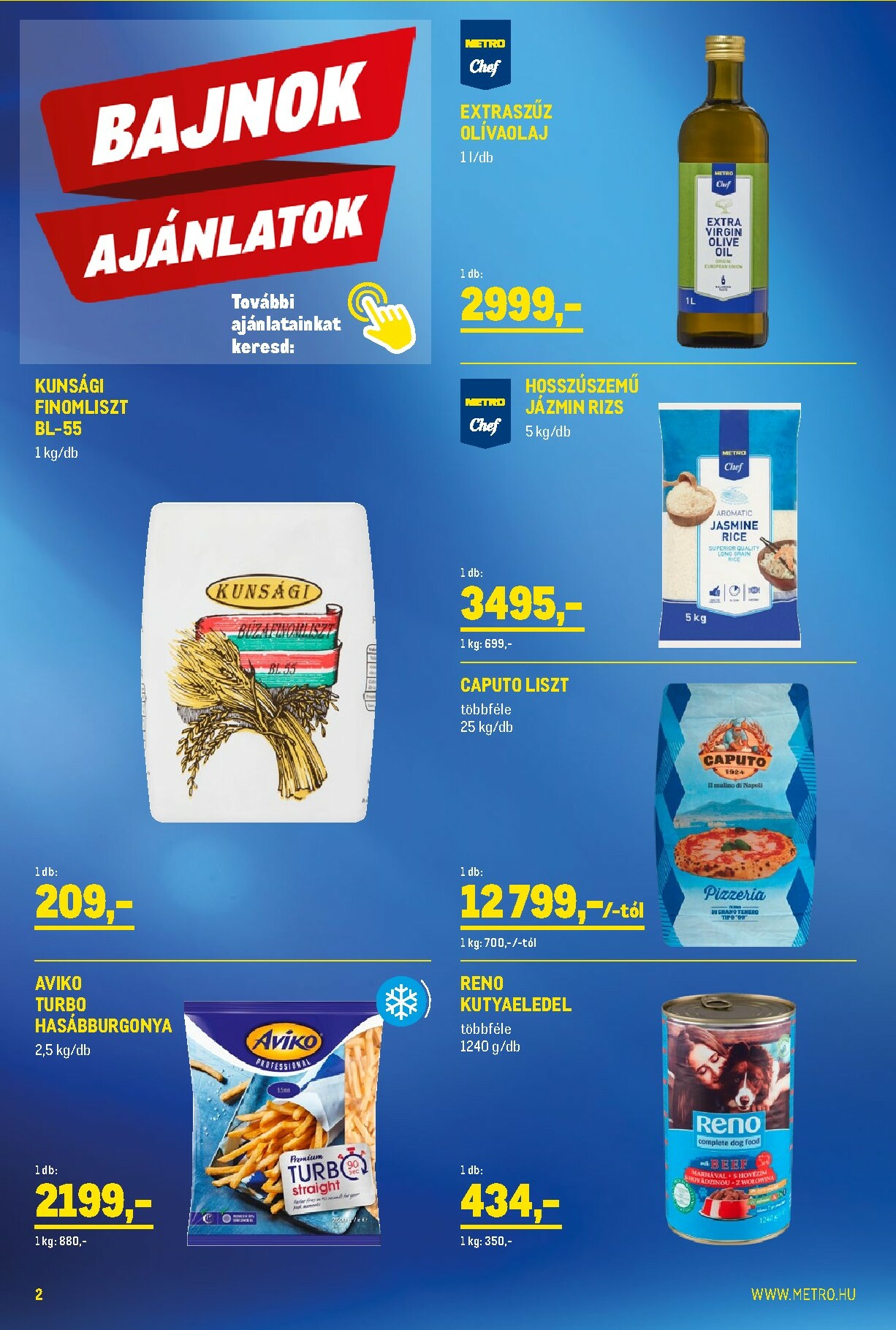 metro - Metro - Élelmiszer és Szezonális Ajánlataink Kiskereskedőknek akciós újság, érvényes 01.02. - 01.31. - page: 2