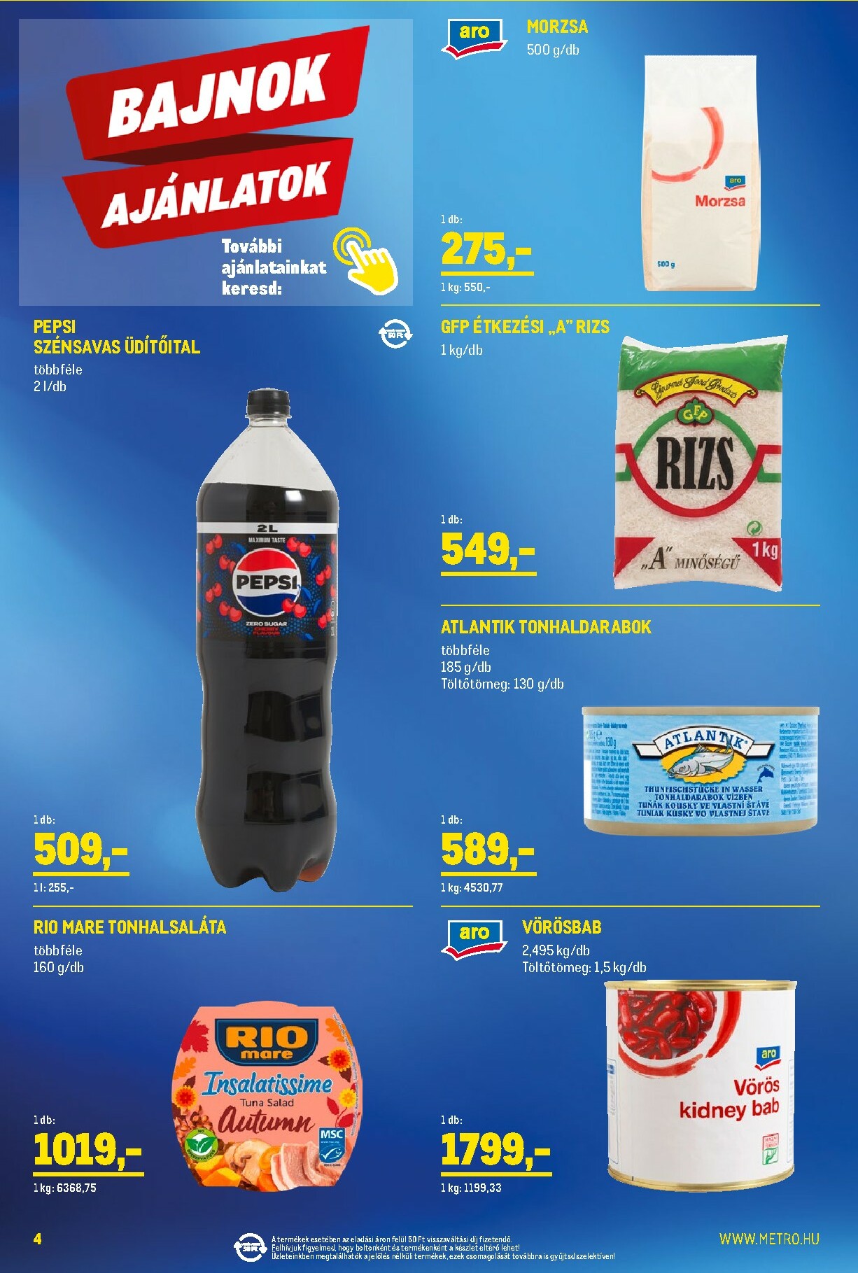 metro - Metro akciós újság, érvényes 2026.02.01. - 2026.02.28. - page: 4