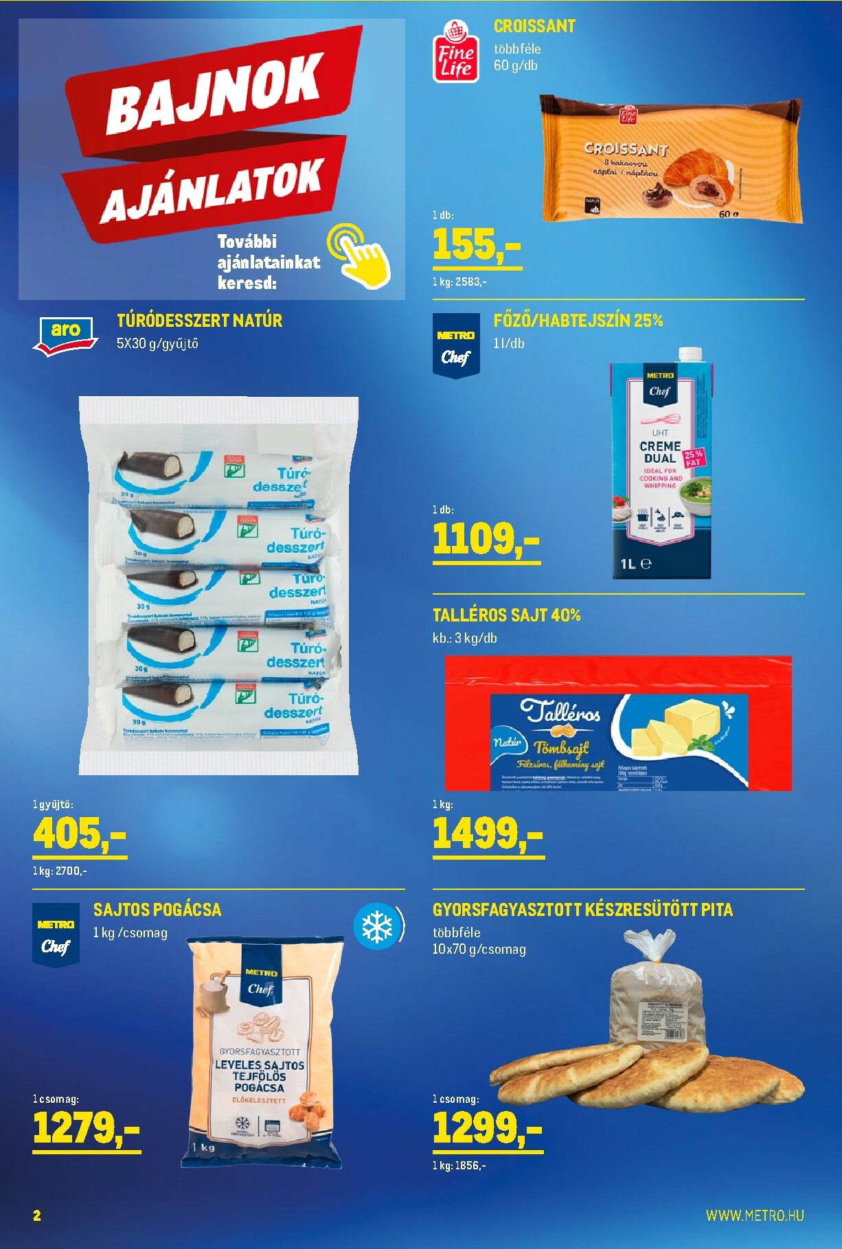 metro - Metro akciós újság, érvényes 2026.02.01. - 2026.02.28. - page: 2