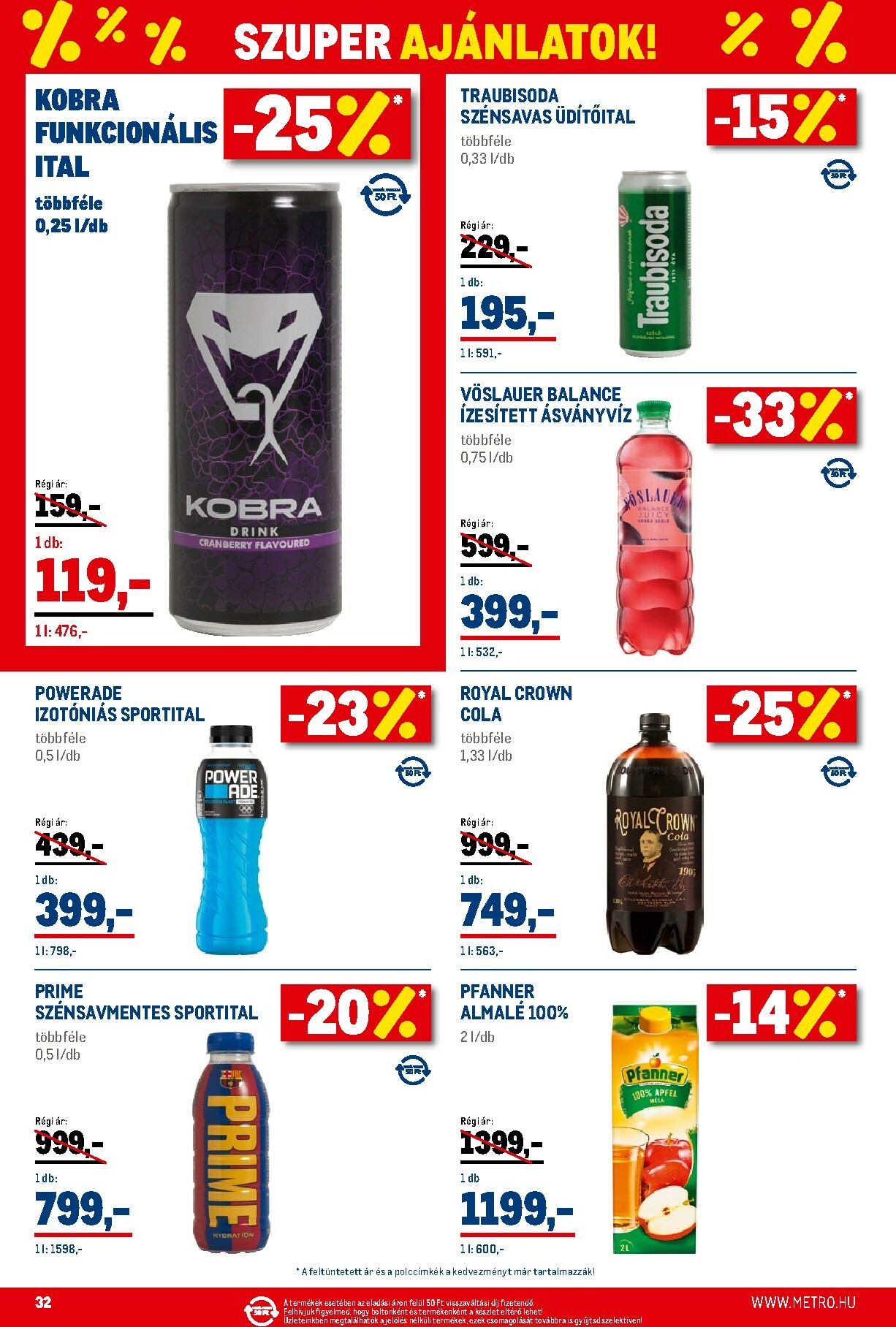 metro - Metro akciós újság, érvényes 2026.02.01. - 2026.02.28. - page: 32