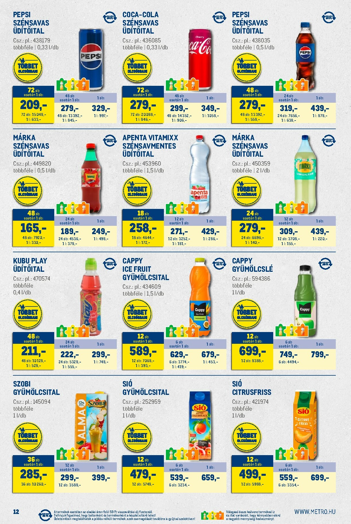 metro - Metro - Nagy Ajánlatok Kiskereskedőknak akciós újság, érvényes 2026.02.01. - 2026.02.28. - page: 12