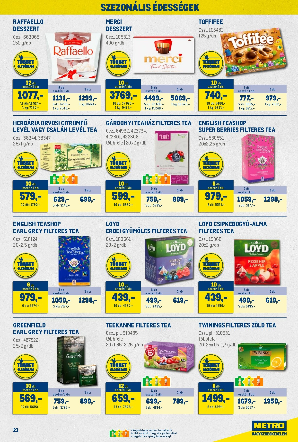 metro - Metro - Nagy Ajánlatok Kiskereskedőknak akciós újság, érvényes 2026.02.01. - 2026.02.28. - page: 21