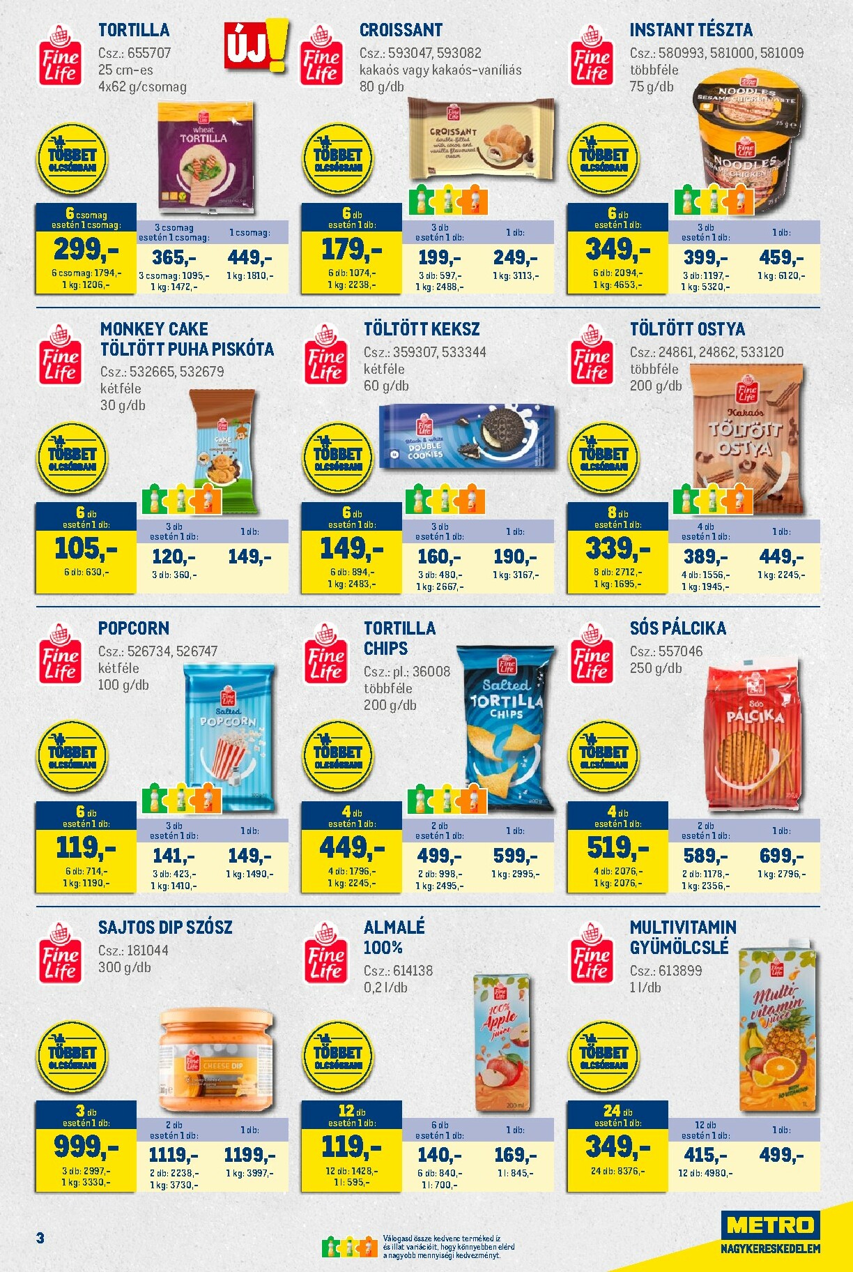 metro - Metro - Nagy Ajánlatok Kiskereskedőknak akciós újság, érvényes 2026.02.01. - 2026.02.28. - page: 3
