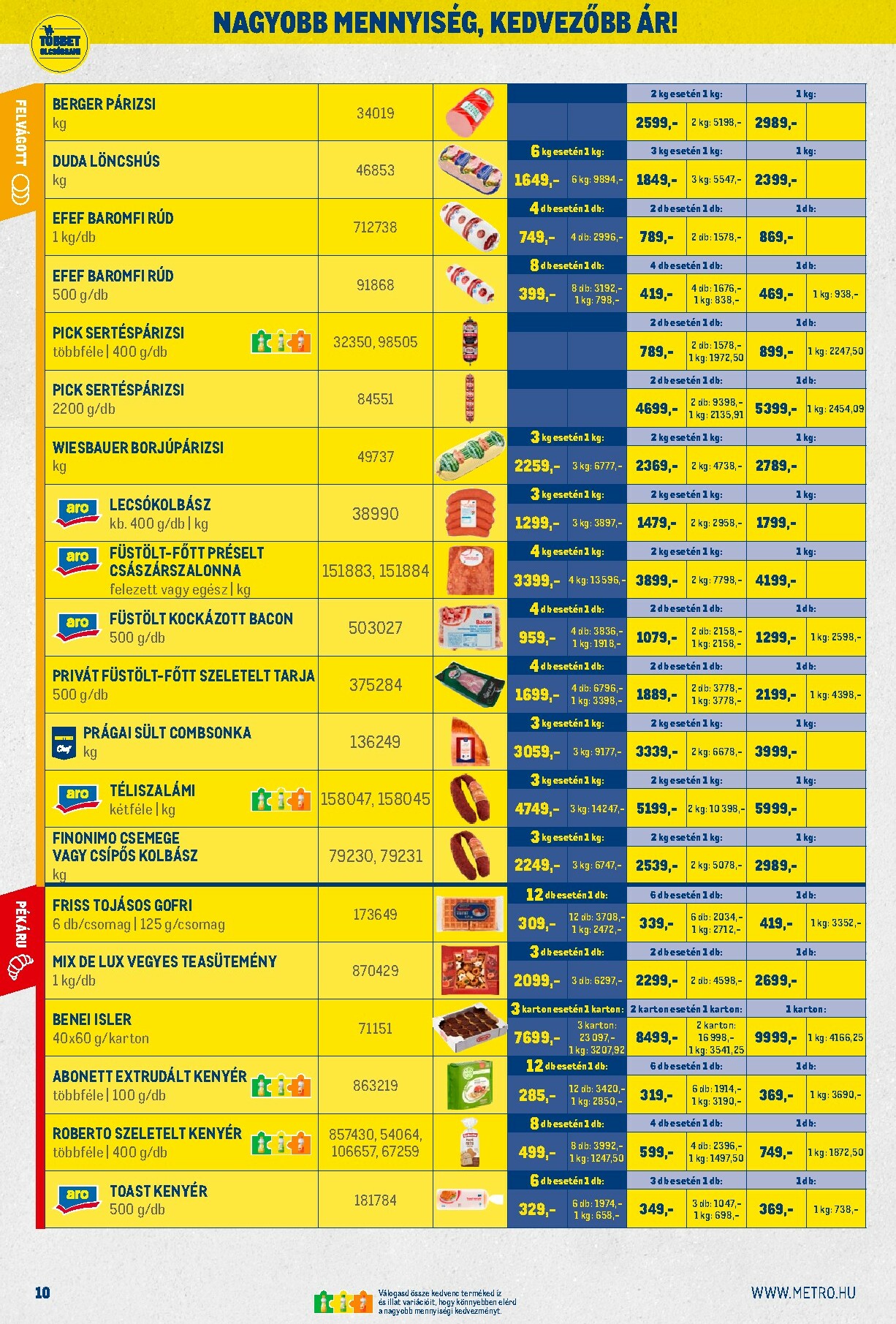 metro - Metro - Nagy Ajánlatok Kiskereskedőknak akciós újság, érvényes 2026.02.01. - 2026.02.28. - page: 10