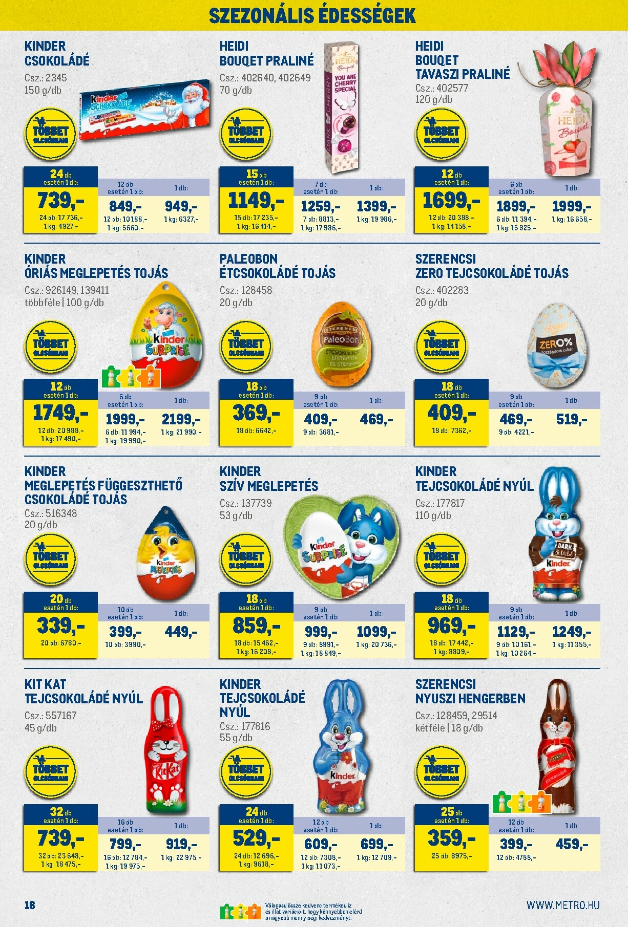 metro - Metro - Nagy Ajánlatok Kiskereskedőknak akciós újság, érvényes 2026.02.01. - 2026.02.28. - page: 18