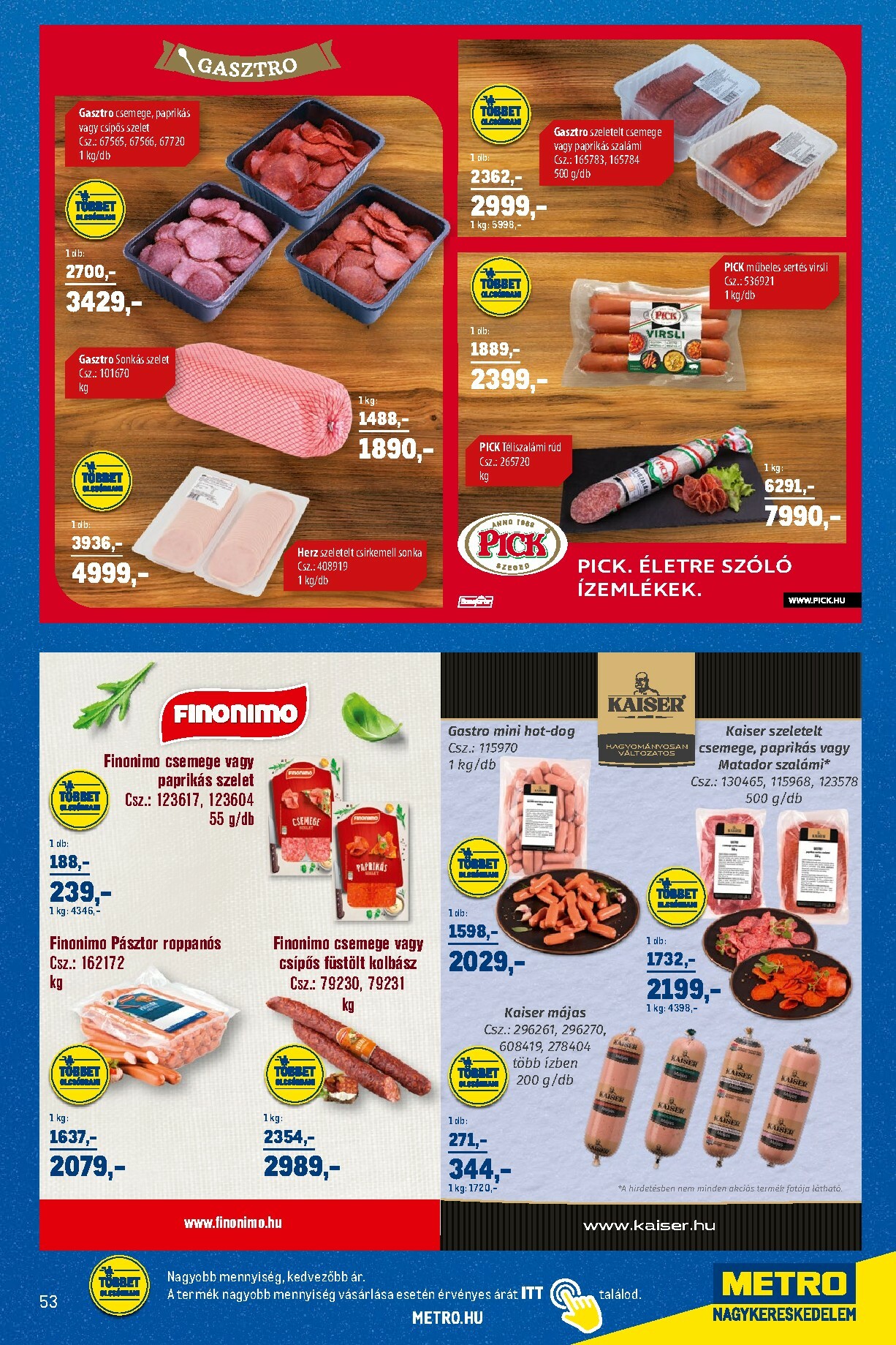 metro - Metro - Sirha magazin akciós újság, érvényes 2026.02.01. - 2026.02.28. - page: 53