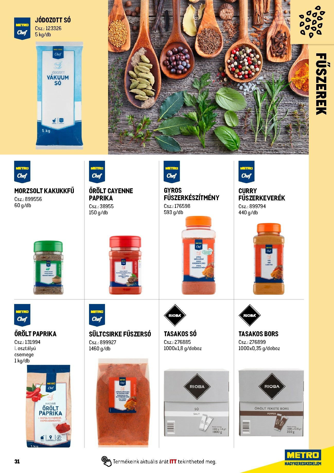 metro - Metro - Professzionális termékek, profi felhasználóknak! akciós újság, érvényes 2025.06.01. - 2026.06.30. - page: 31