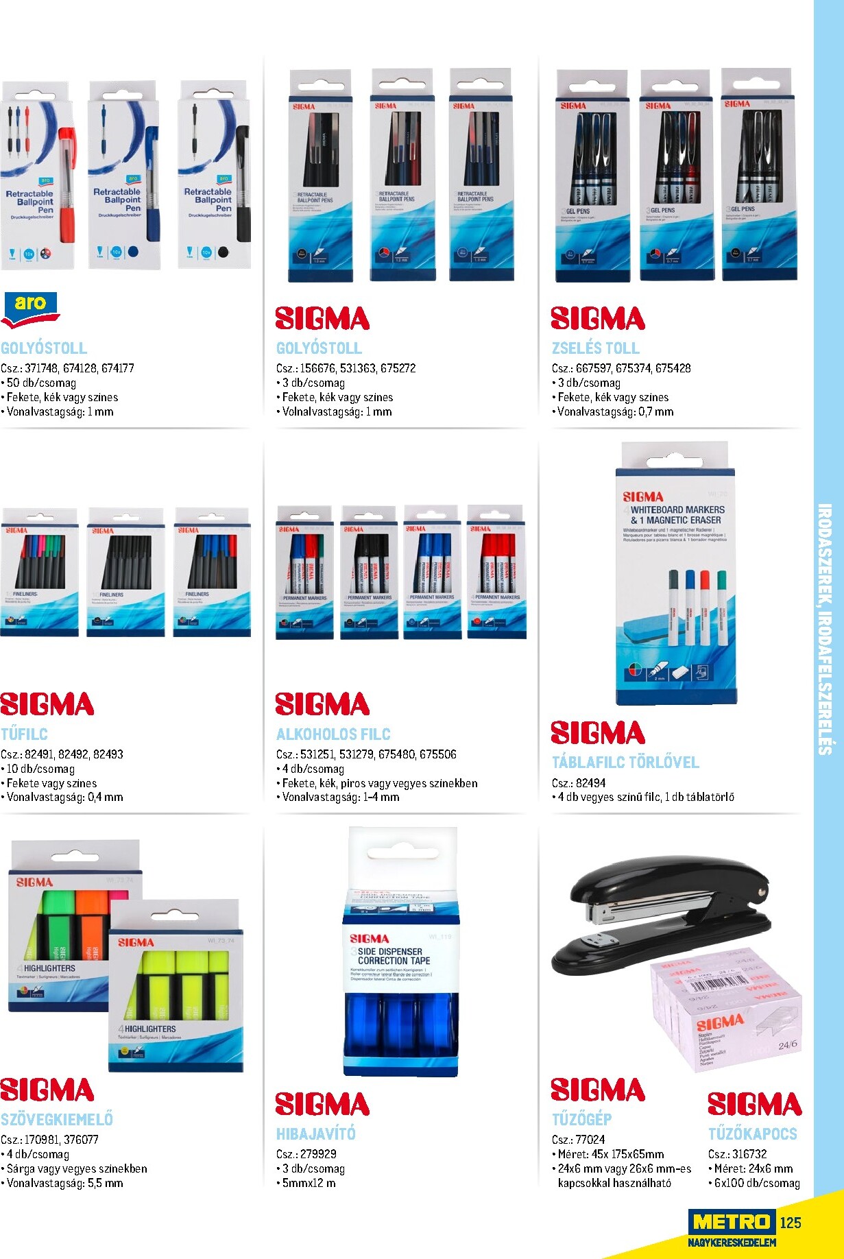 metro - Metro - Gasztro konyha katalógus akciós újság, érvényes 2026.02.18. - 2026.05.31. - page: 125