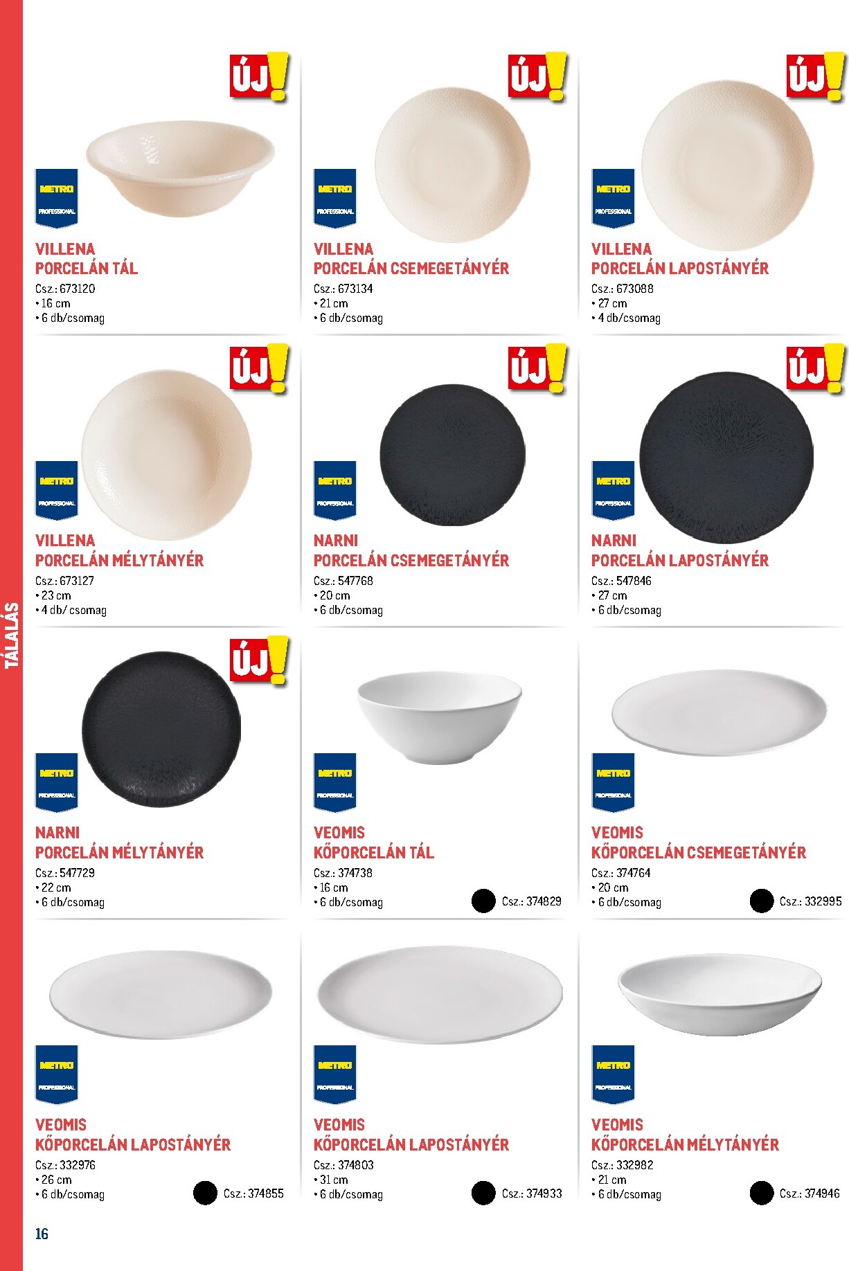 metro - Metro - Gasztro konyha katalógus akciós újság, érvényes 2026.02.18. - 2026.05.31. - page: 16