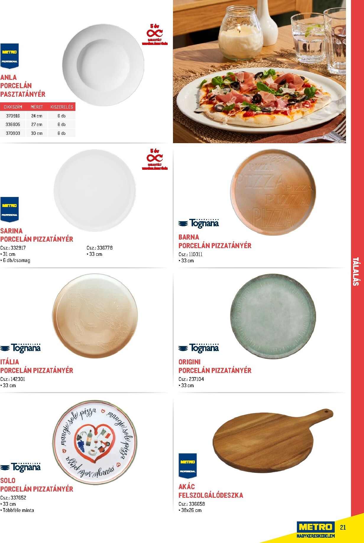 metro - Metro - Gasztro konyha katalógus akciós újság, érvényes 2026.02.18. - 2026.05.31. - page: 21