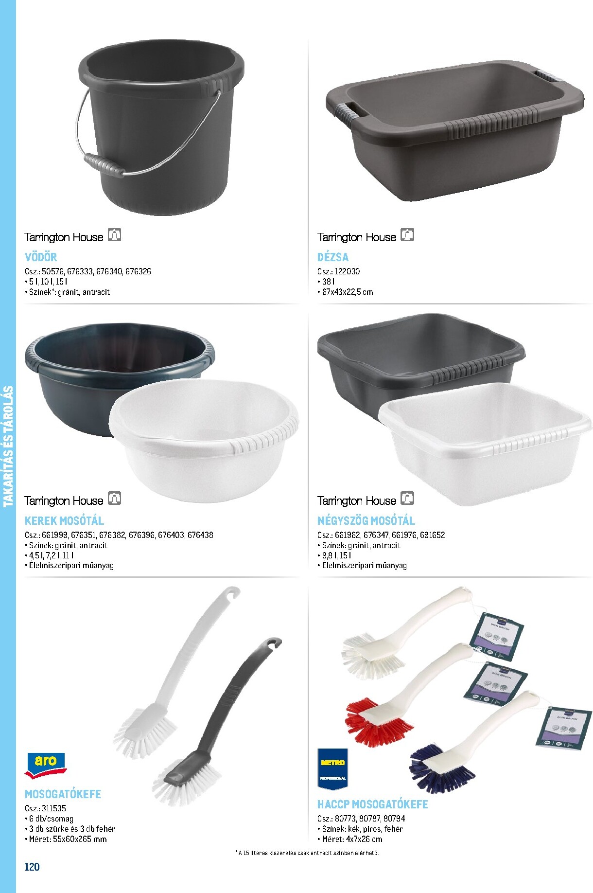 metro - Metro - Gasztro konyha katalógus akciós újság, érvényes 2026.02.18. - 2026.05.31. - page: 120