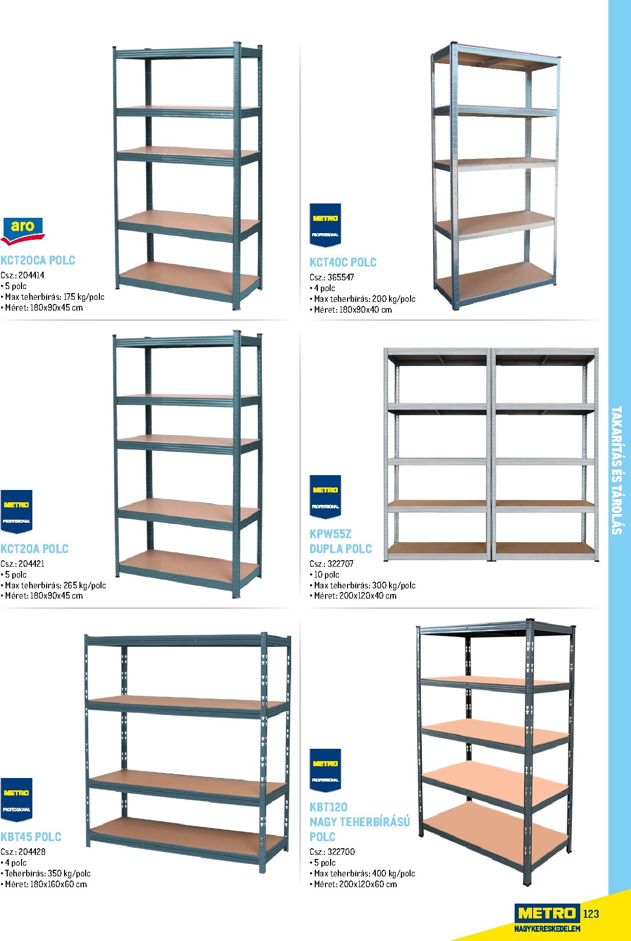 metro - Metro - Gasztro konyha katalógus akciós újság, érvényes 2026.02.18. - 2026.05.31. - page: 123