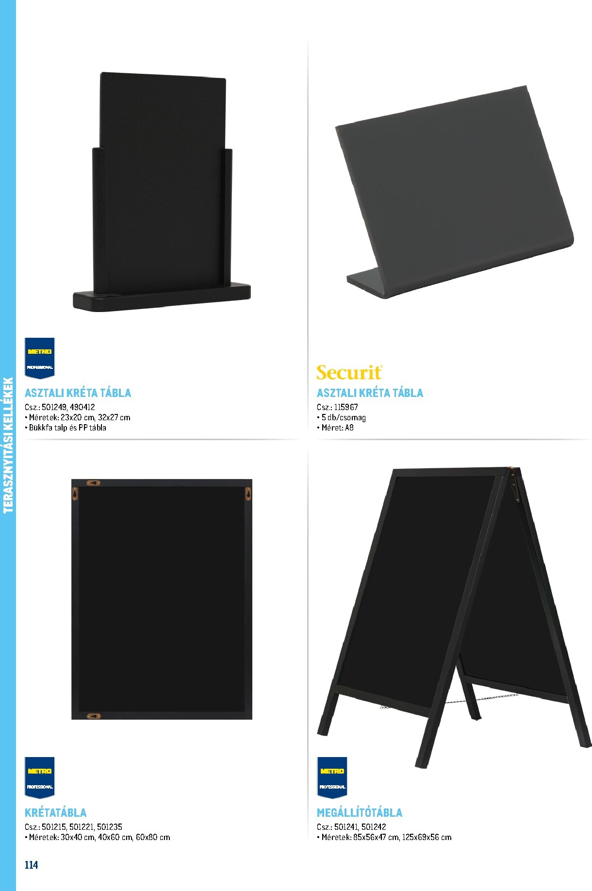 metro - Metro - Gasztro konyha katalógus akciós újság, érvényes 2026.02.18. - 2026.05.31. - page: 114