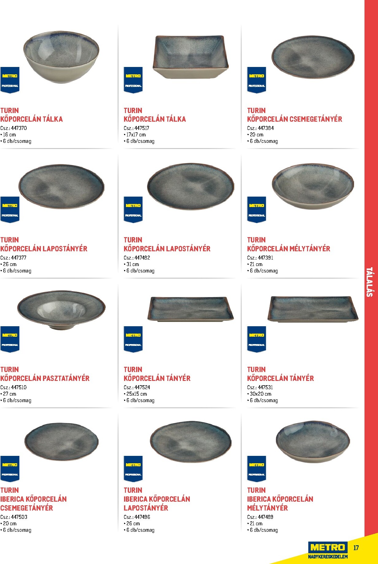 metro - Metro - Gasztro konyha katalógus akciós újság, érvényes 2026.02.18. - 2026.05.31. - page: 17