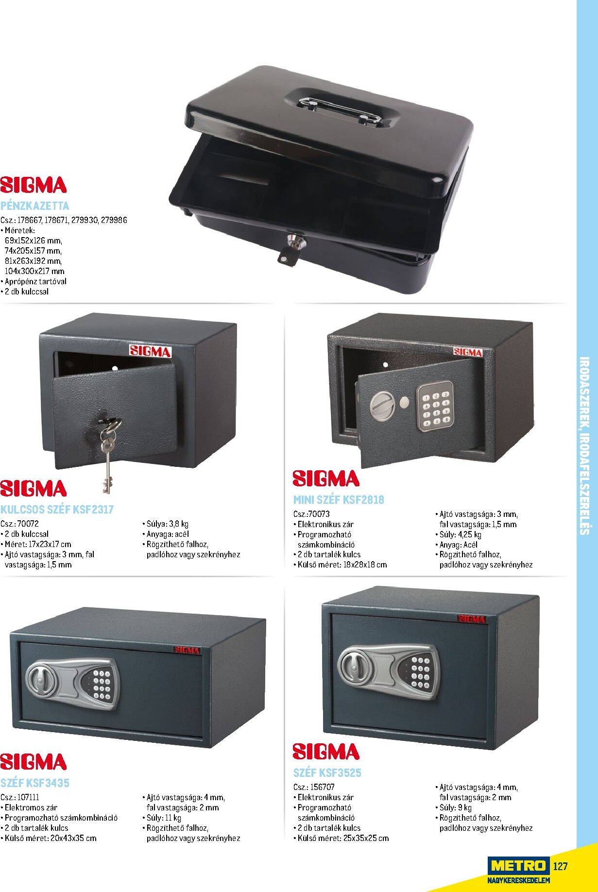 metro - Metro - Gasztro konyha katalógus akciós újság, érvényes 2026.02.18. - 2026.05.31. - page: 127