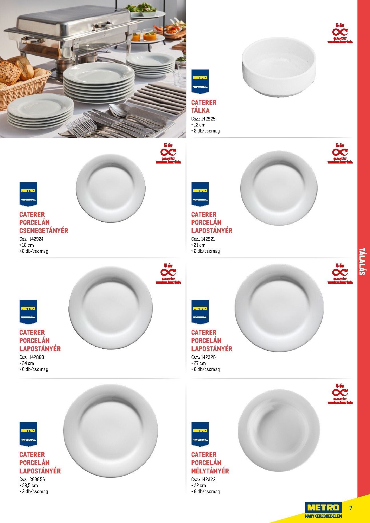 metro - Metro - Gasztro konyha katalógus akciós újság, érvényes 2026.02.18. - 2026.05.31. - page: 7