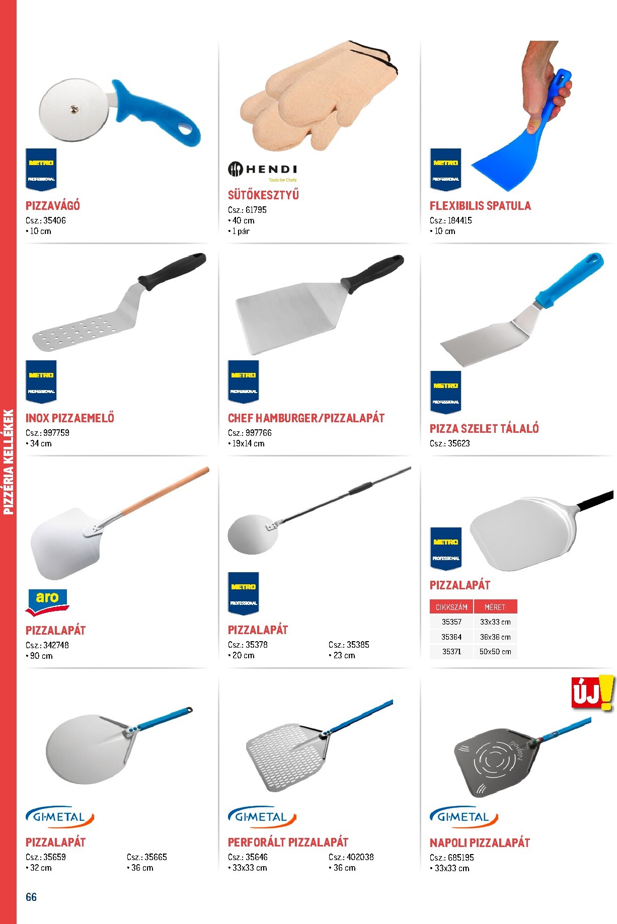 metro - Metro - Gasztro konyha katalógus akciós újság, érvényes 2026.02.18. - 2026.05.31. - page: 66