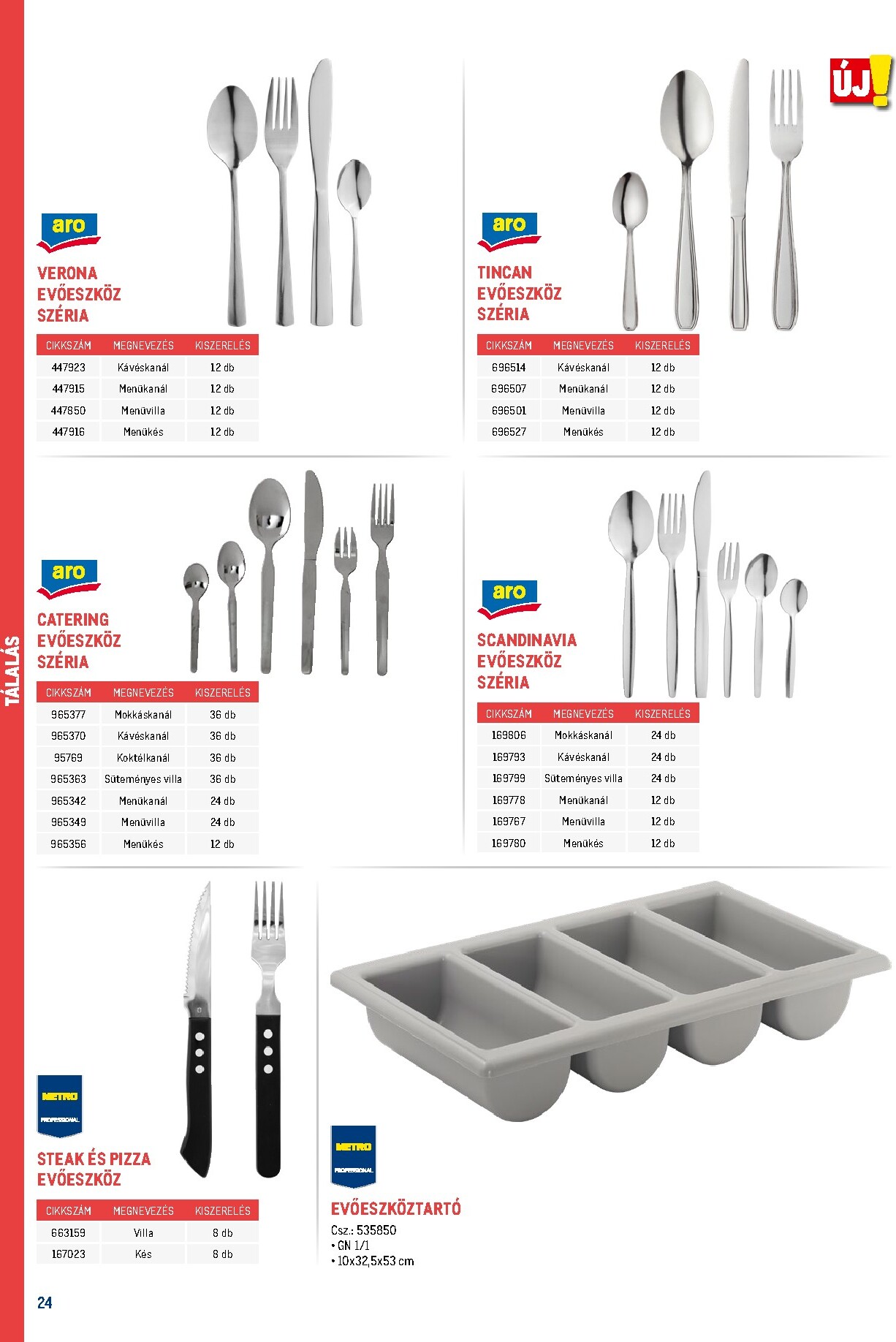 metro - Metro - Gasztro konyha katalógus akciós újság, érvényes 2026.02.18. - 2026.05.31. - page: 24