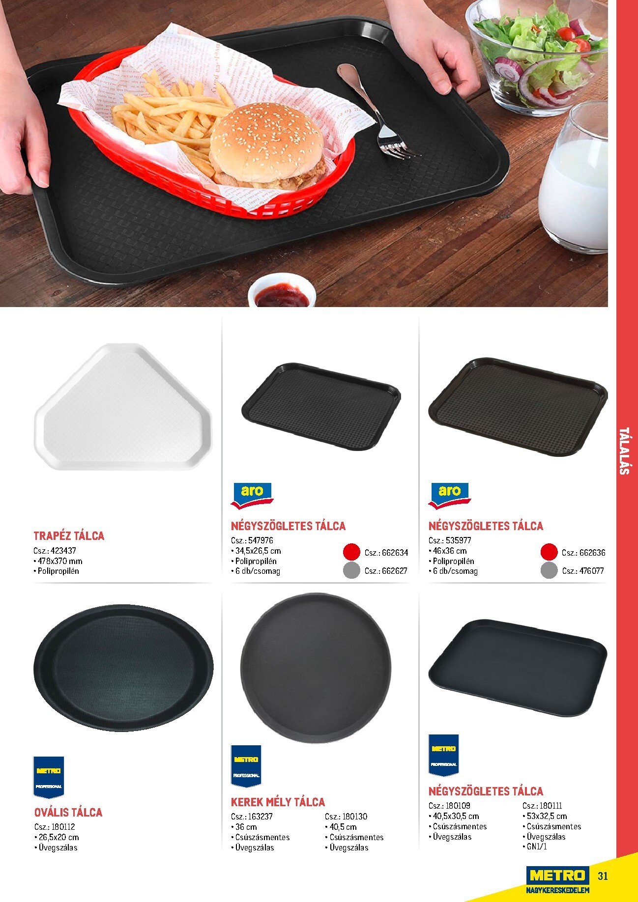 metro - Metro - Gasztro konyha katalógus akciós újság, érvényes 2026.02.18. - 2026.05.31. - page: 31
