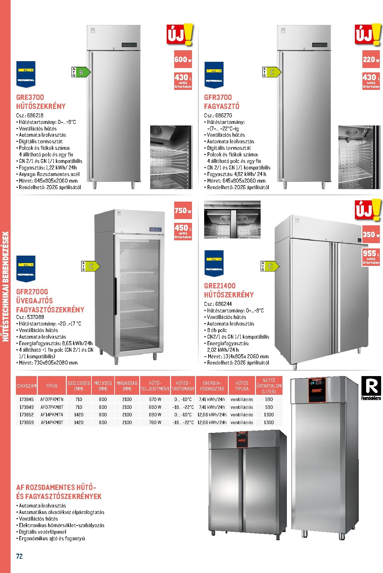 metro - Metro - Gasztro konyha katalógus akciós újság, érvényes 2026.02.18. - 2026.05.31. - page: 72