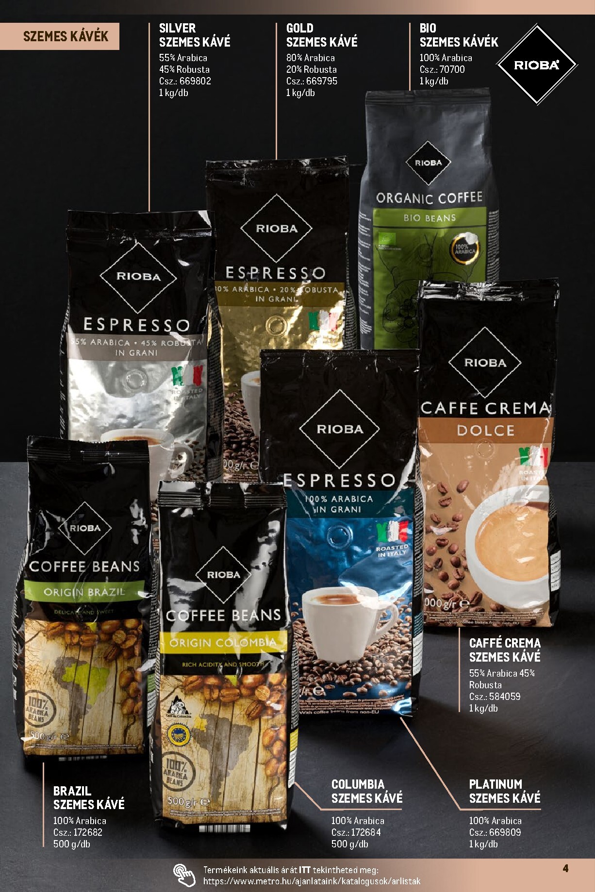 metro - Metro - Mindenünk a kávé! katalógus akciós újság, érvényes 2026.02.20. - 2026.12.31. - page: 4