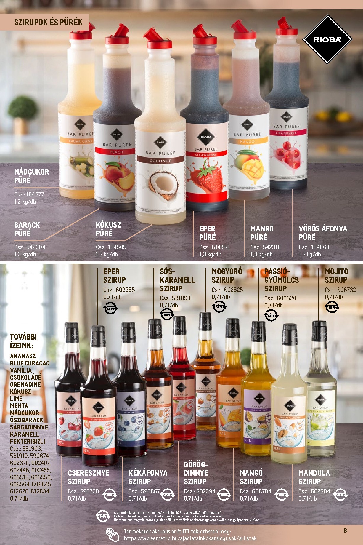 metro - Metro - Mindenünk a kávé! katalógus akciós újság, érvényes 2026.02.20. - 2026.12.31. - page: 8