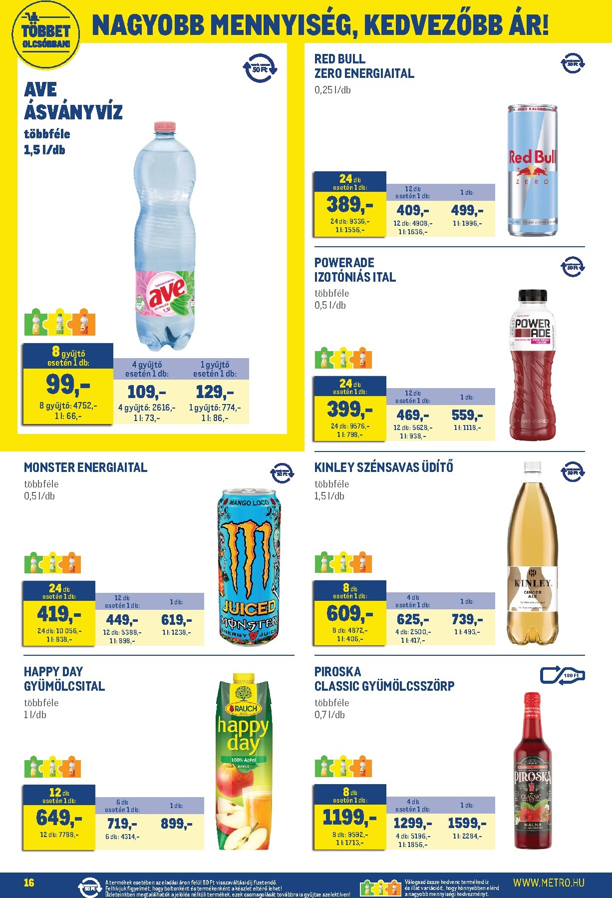 metro - Metro - Élelmiszer és Szezonális Ajánlataink Kiskereskedőknek akciós újság, érvényes 2026.03.01. - 2026.04.04. - page: 16