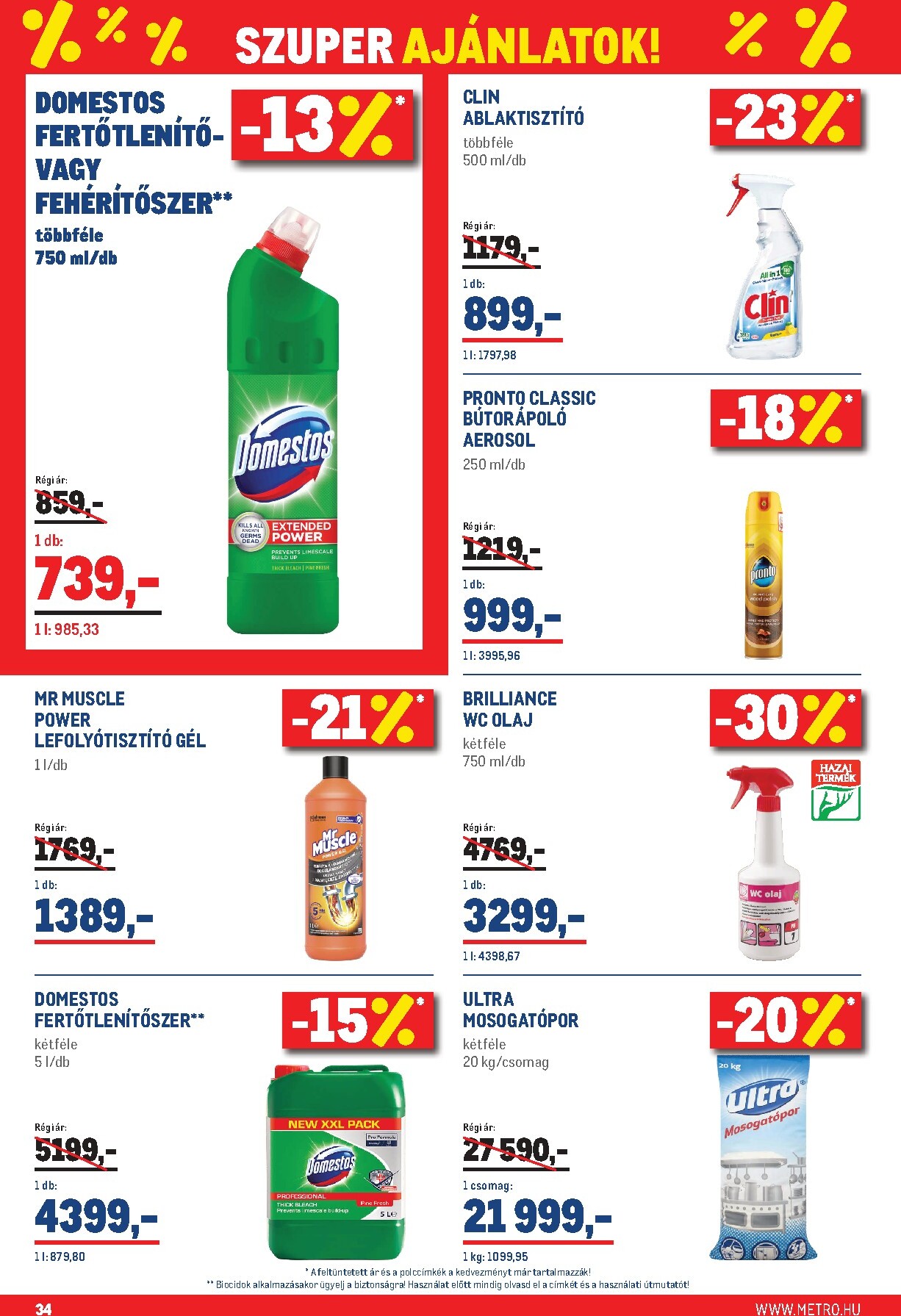 metro - Metro - Élelmiszer és Szezonális Ajánlataink Kiskereskedőknek akciós újság, érvényes 2026.03.01. - 2026.04.04. - page: 34
