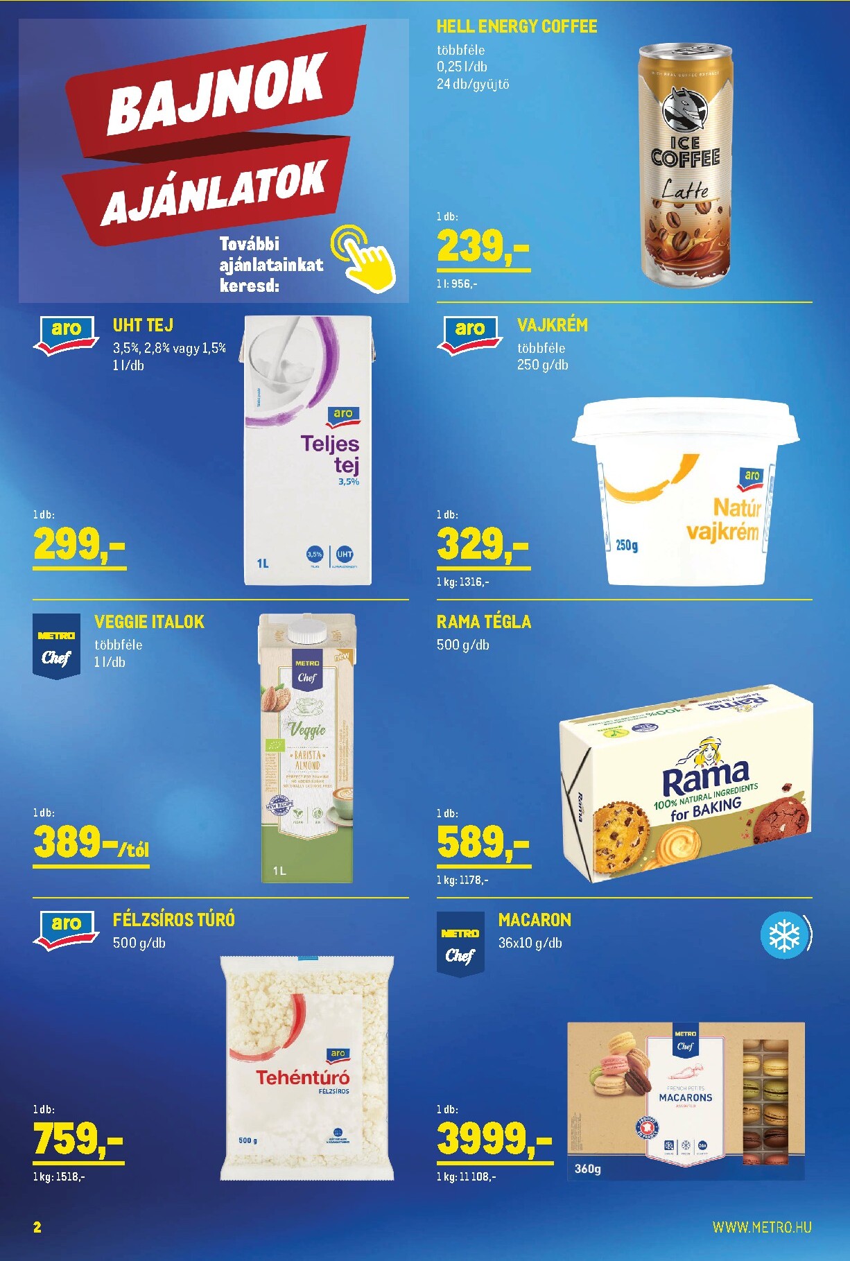 metro - Metro - Élelmiszer és Szezonális Ajánlataink Kiskereskedőknek akciós újság, érvényes 2026.03.01. - 2026.04.04. - page: 2